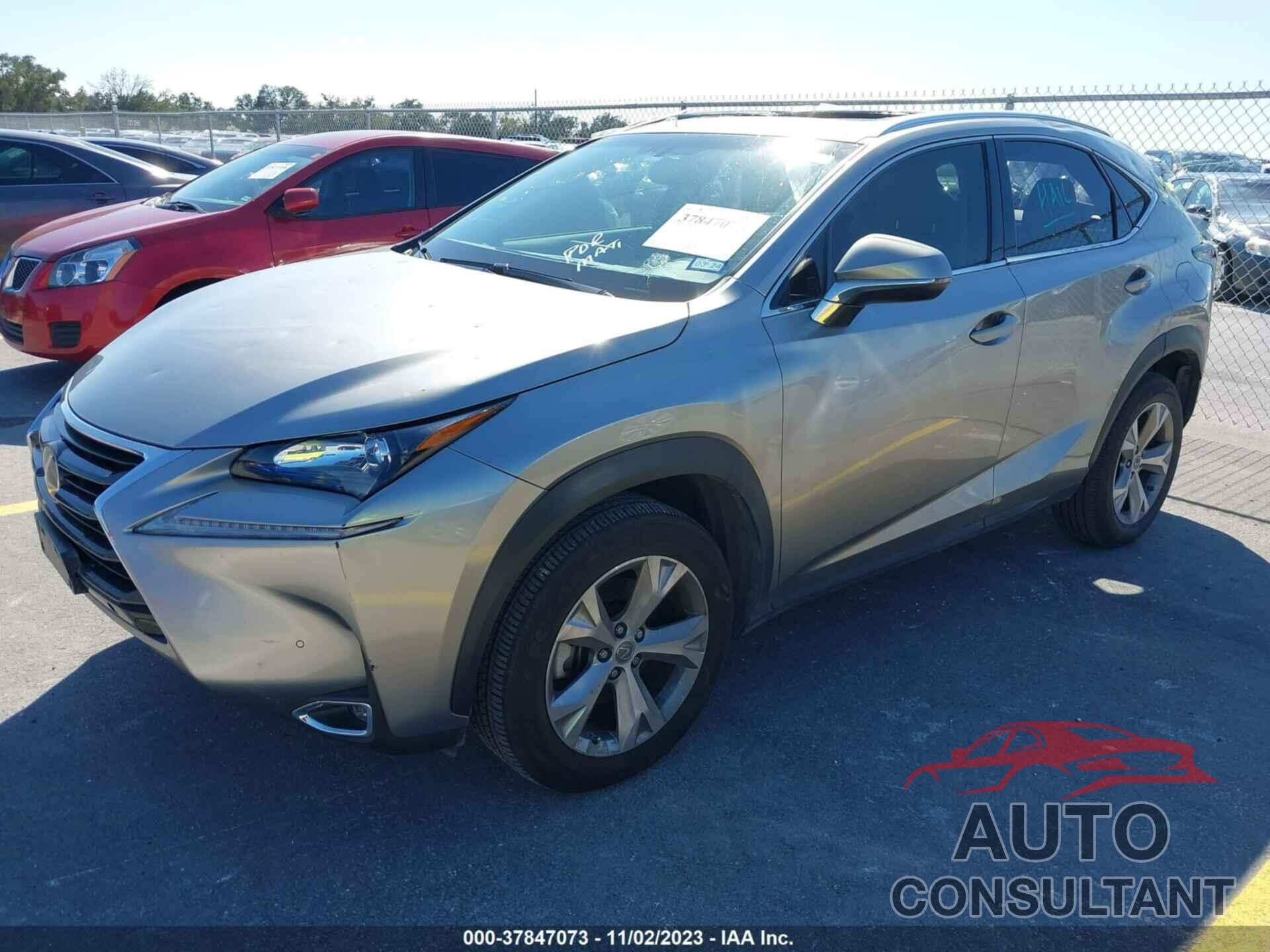 LEXUS NX 2017 - JTJYARBZ4H2064023