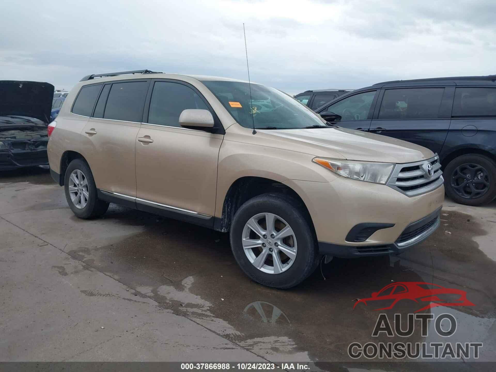 TOYOTA HIGHLANDER 2011 - 5TDZK3EH3BS038579