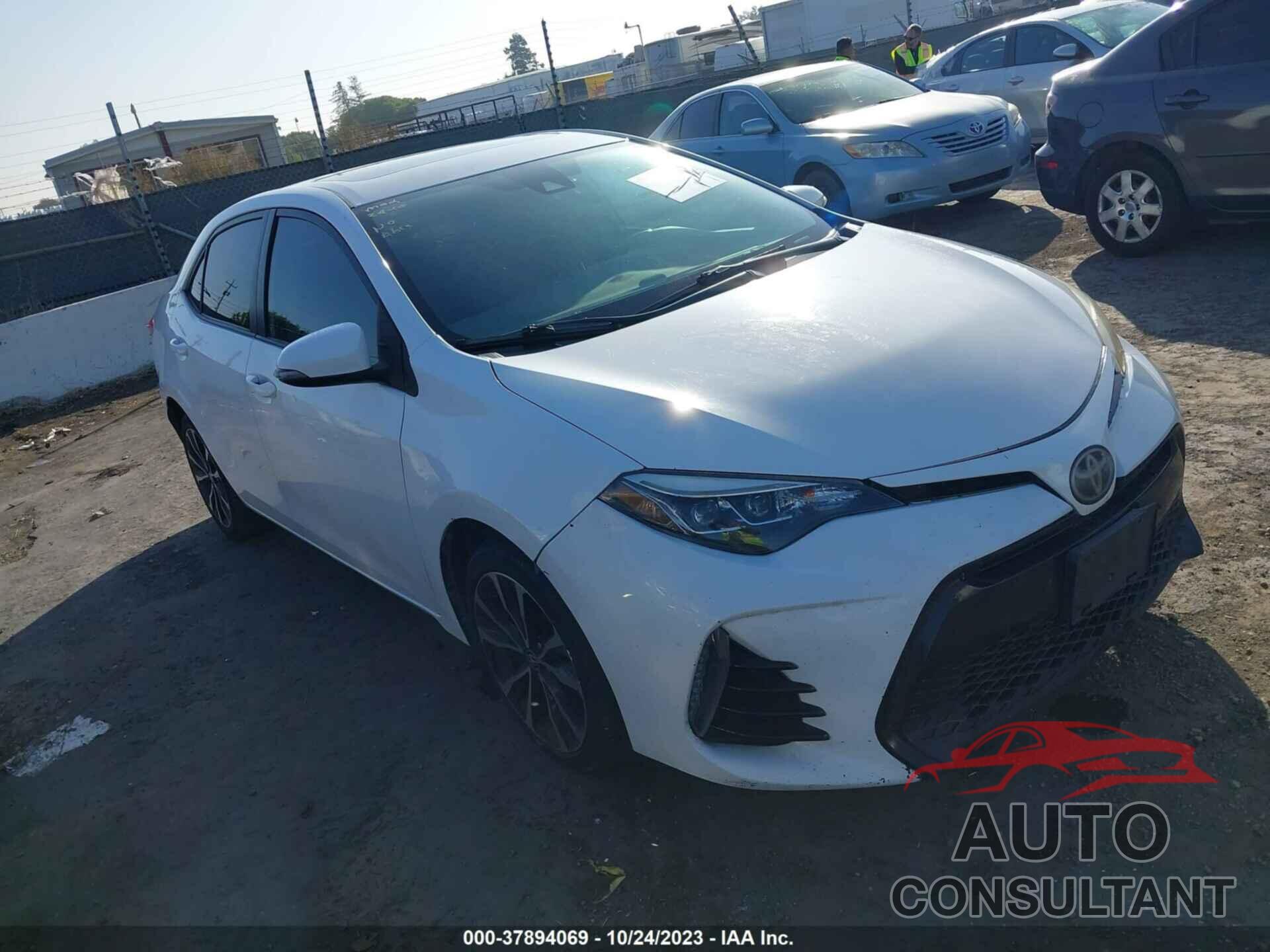 TOYOTA COROLLA 2017 - 5YFBURHE9HP622311
