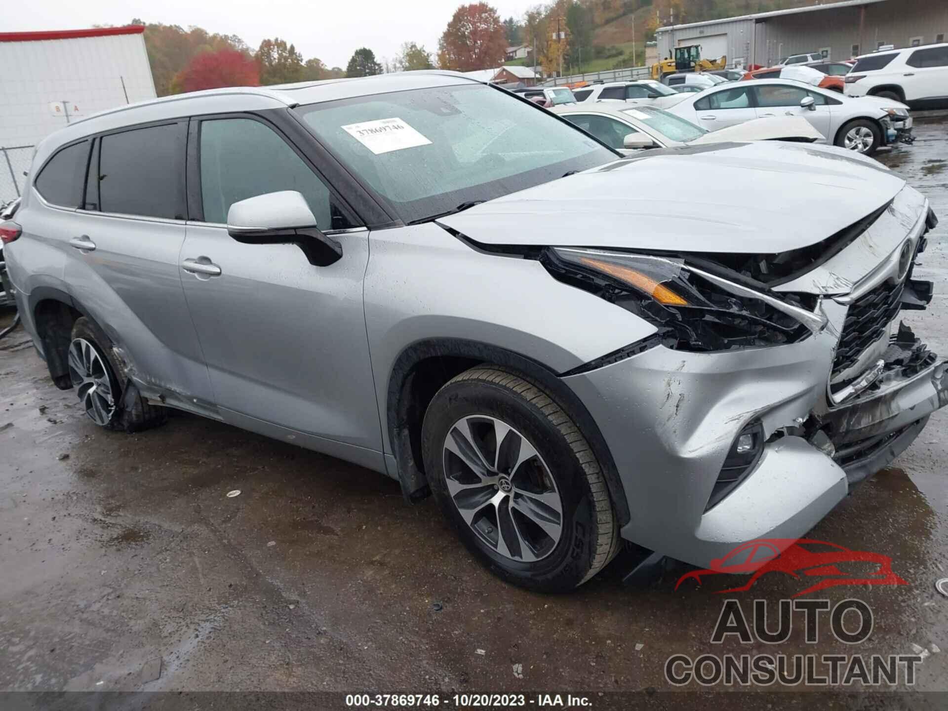 TOYOTA HIGHLANDER 2021 - 5TDGZRBHXMS534444