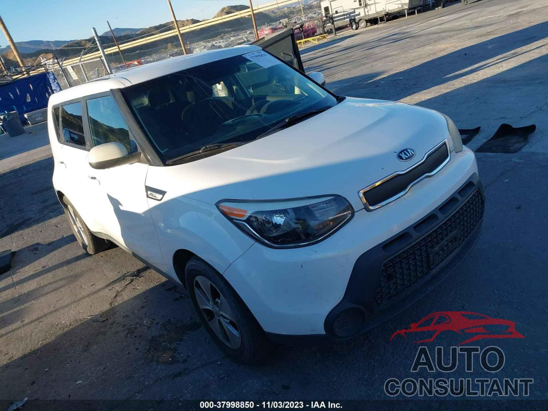 KIA SOUL 2016 - KNDJN2A27G7258339