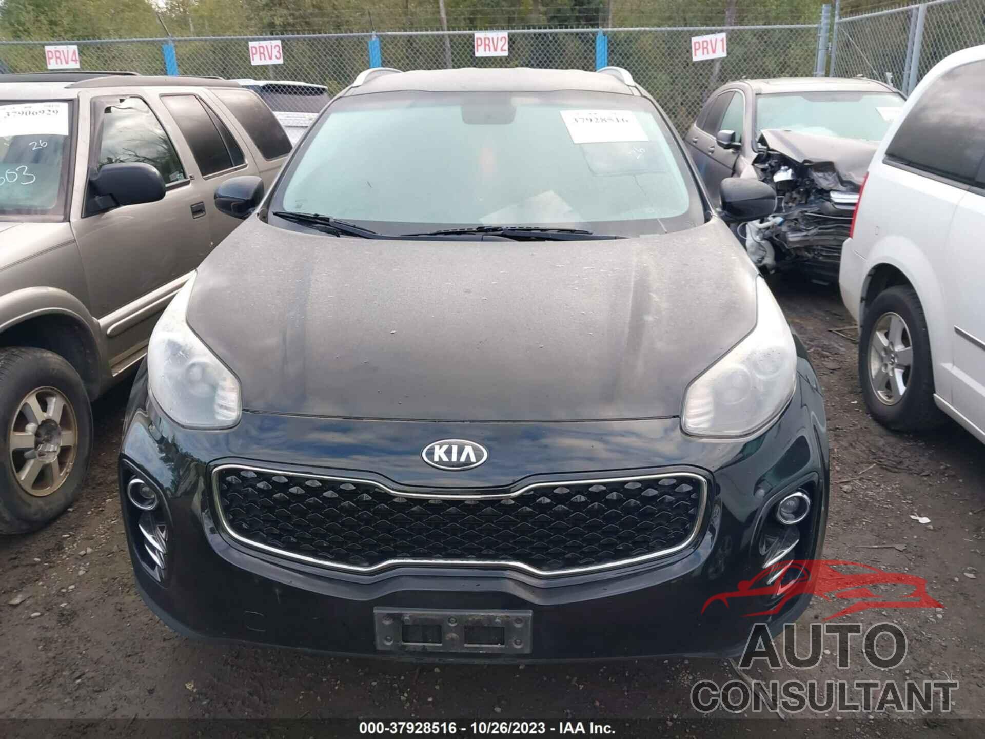 KIA SPORTAGE 2017 - KNDPMCACXH7100347