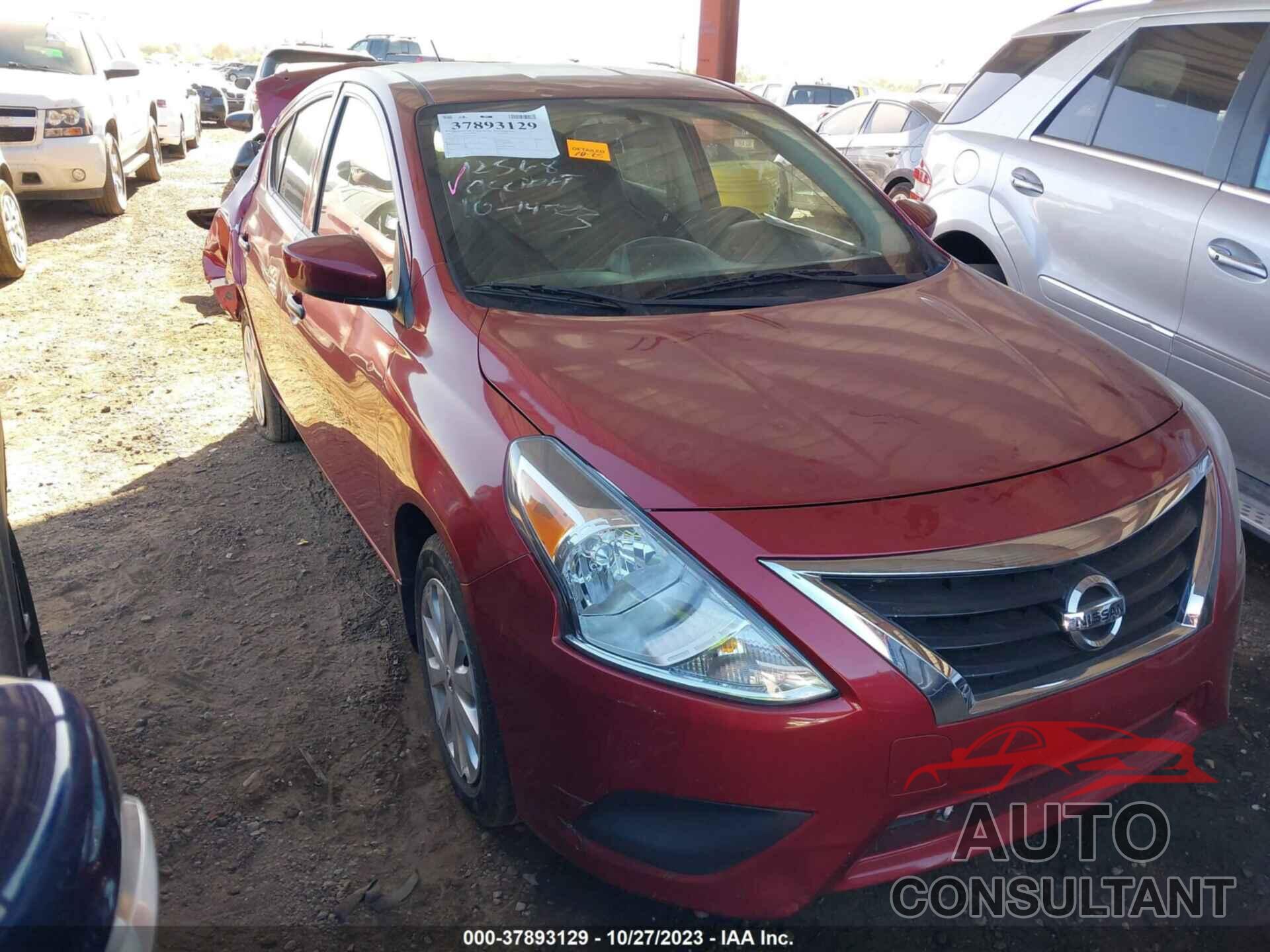 NISSAN VERSA 2017 - 3N1CN7AP5HL811801