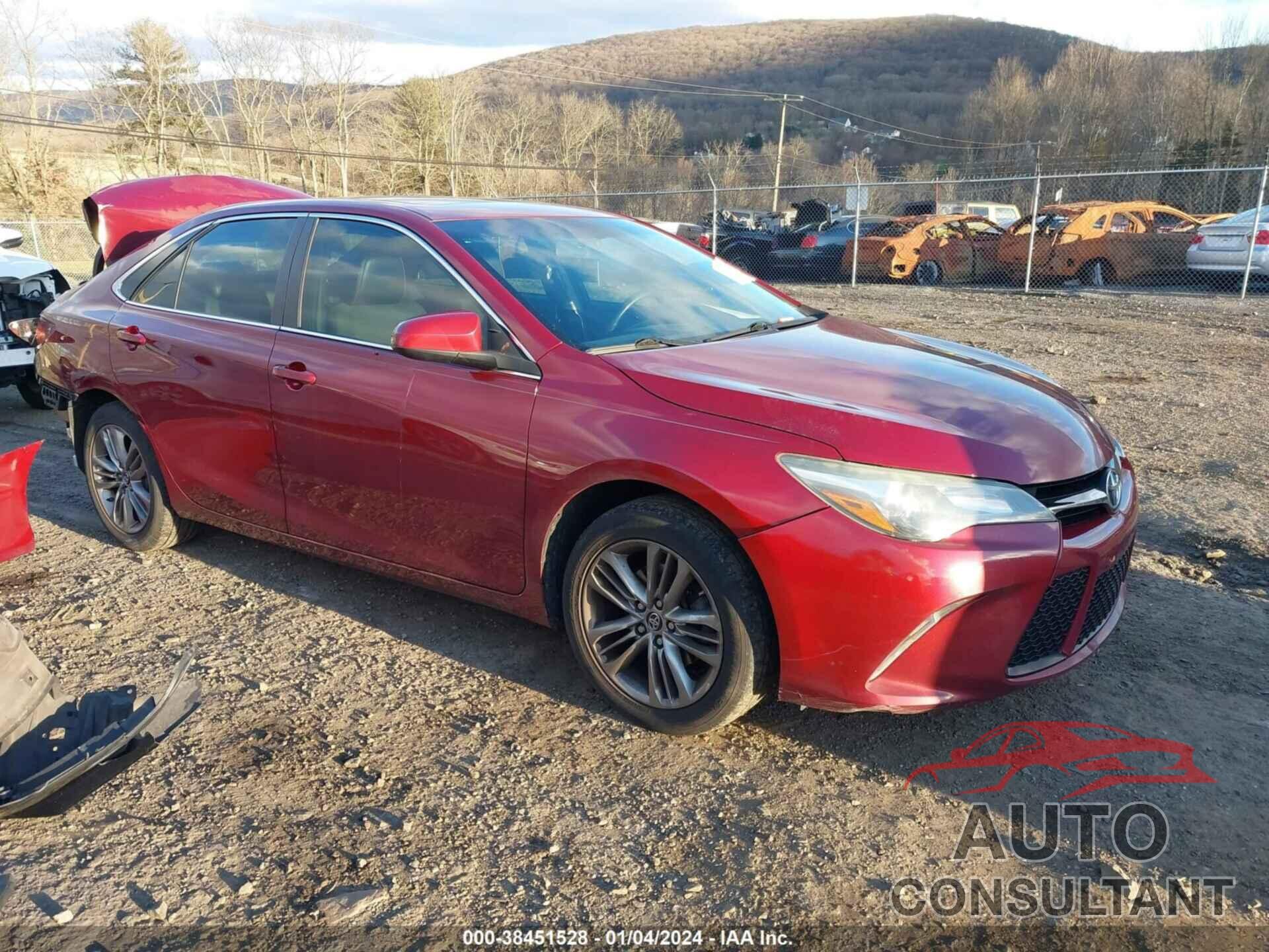 TOYOTA CAMRY 2016 - 4T1BF1FK0GU540405