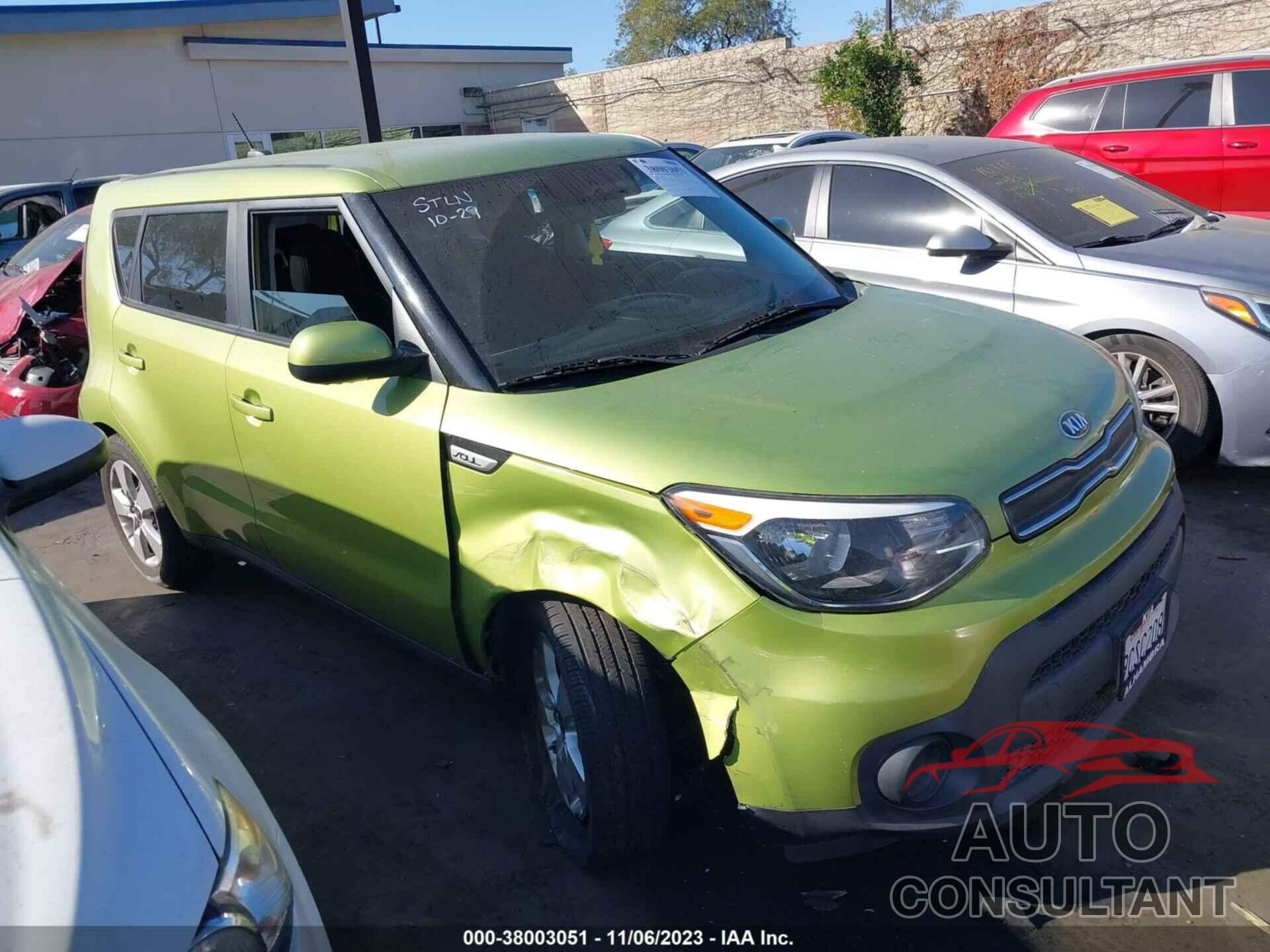 KIA SOUL 2019 - KNDJN2A25K7914322