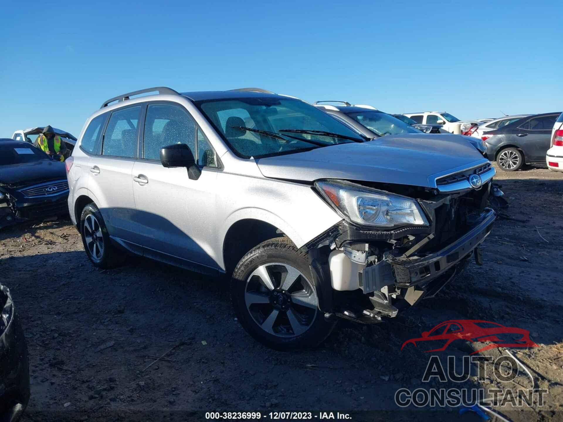 SUBARU FORESTER 2017 - JF2SJABC0HH465587