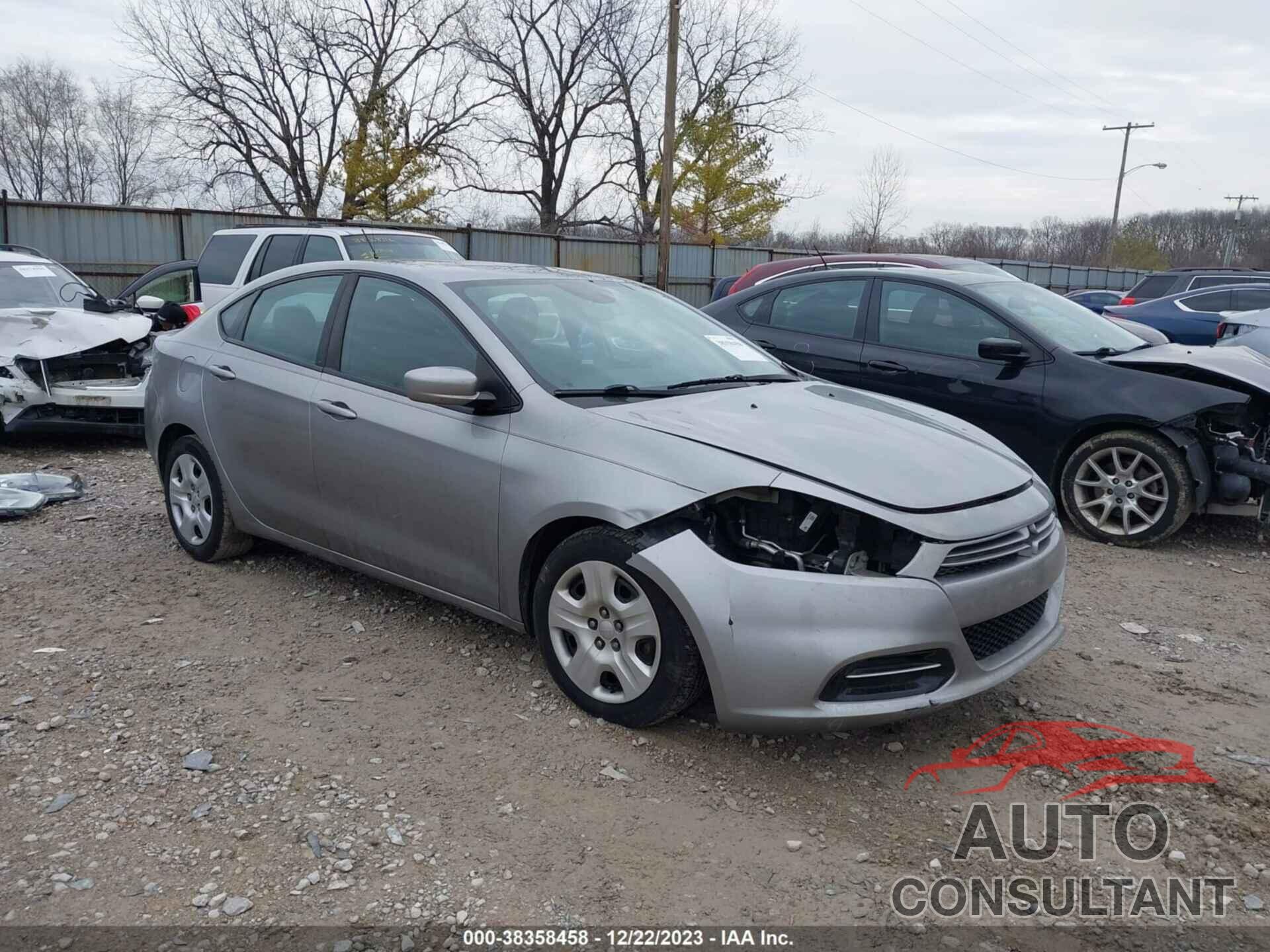 DODGE DART 2015 - 1C3CDFAA5FD160344