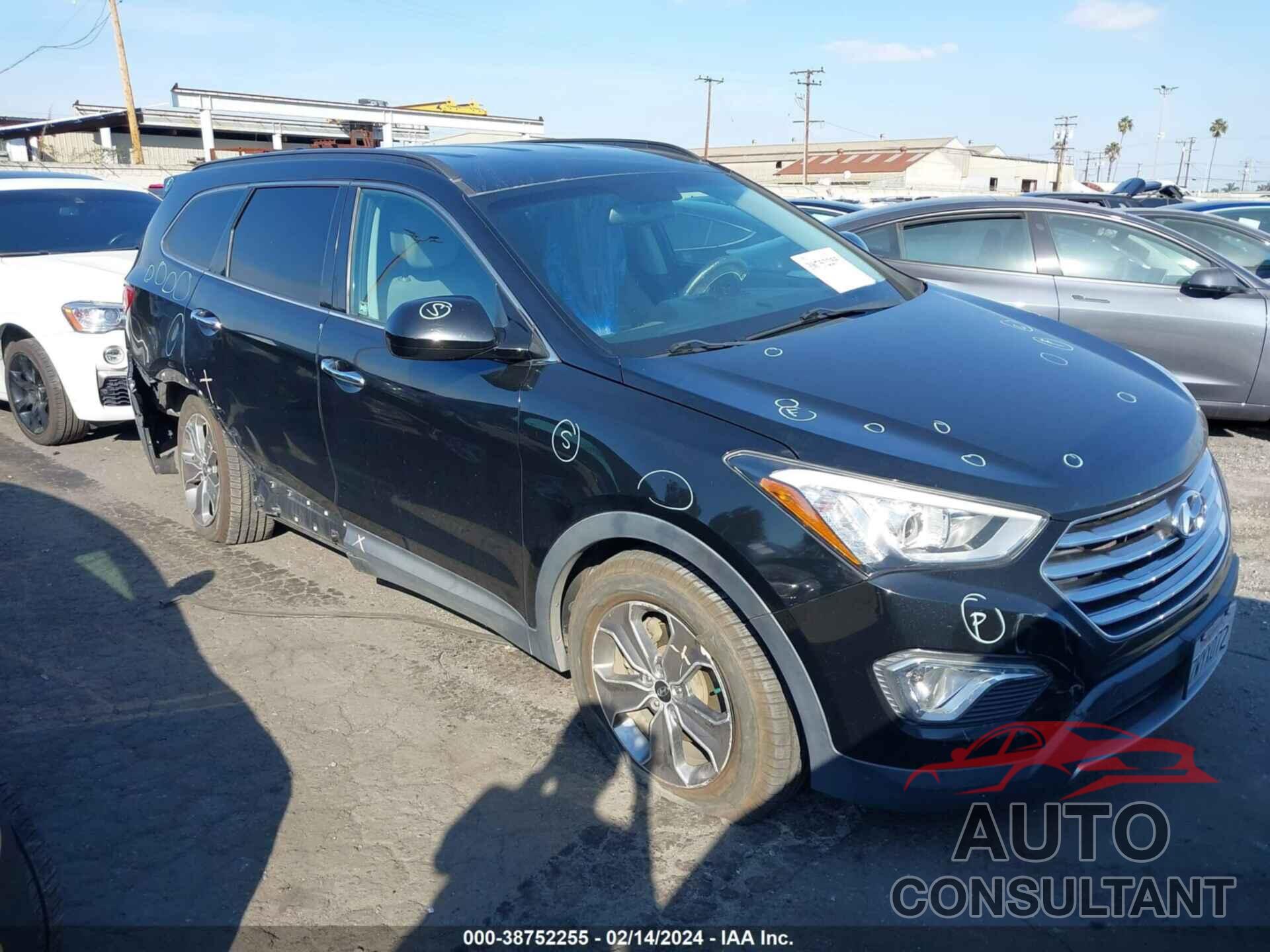 HYUNDAI SANTA FE 2016 - KM8SM4HF5GU134787