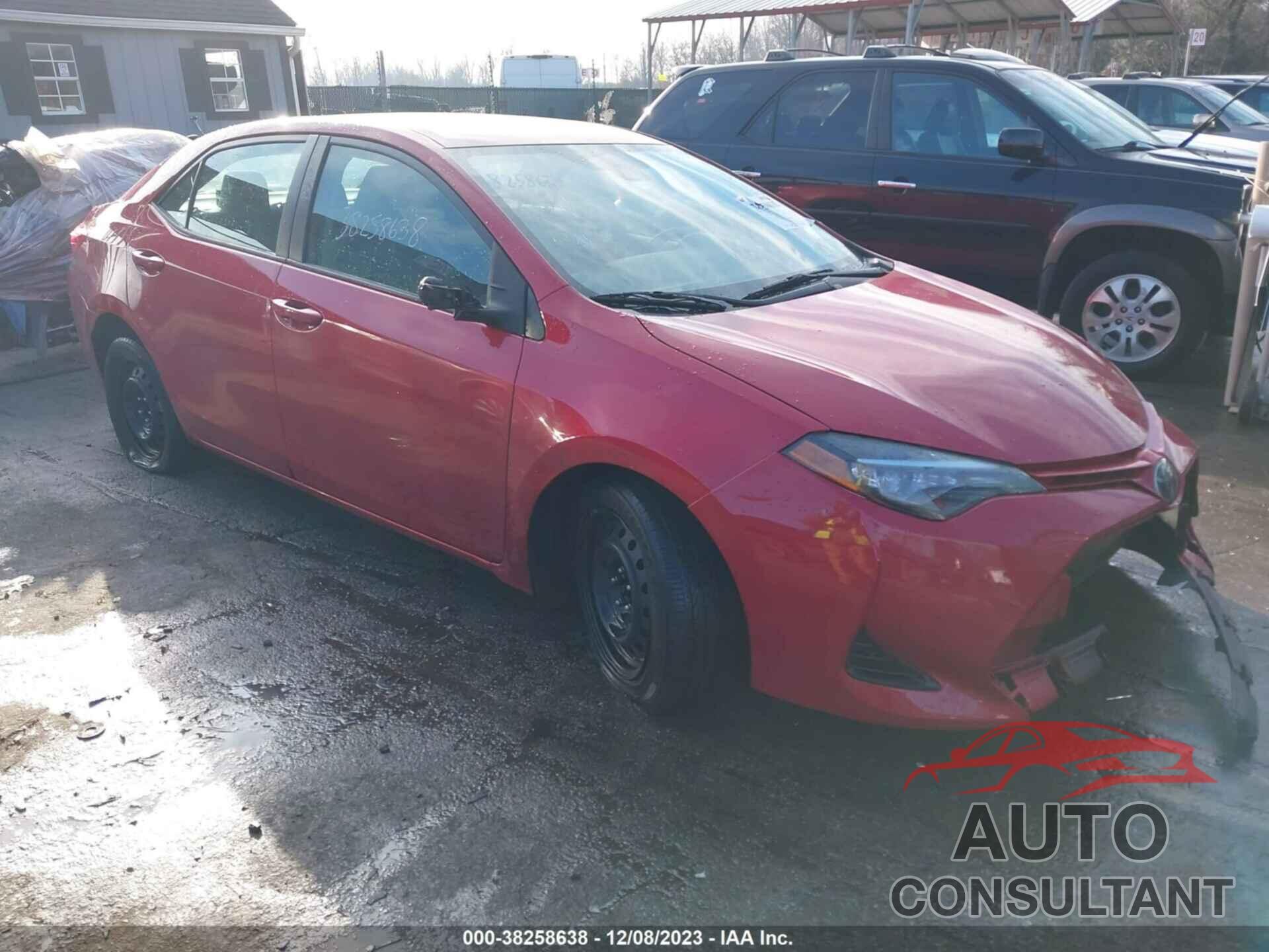 TOYOTA COROLLA 2017 - 2T1BURHE3HC847209