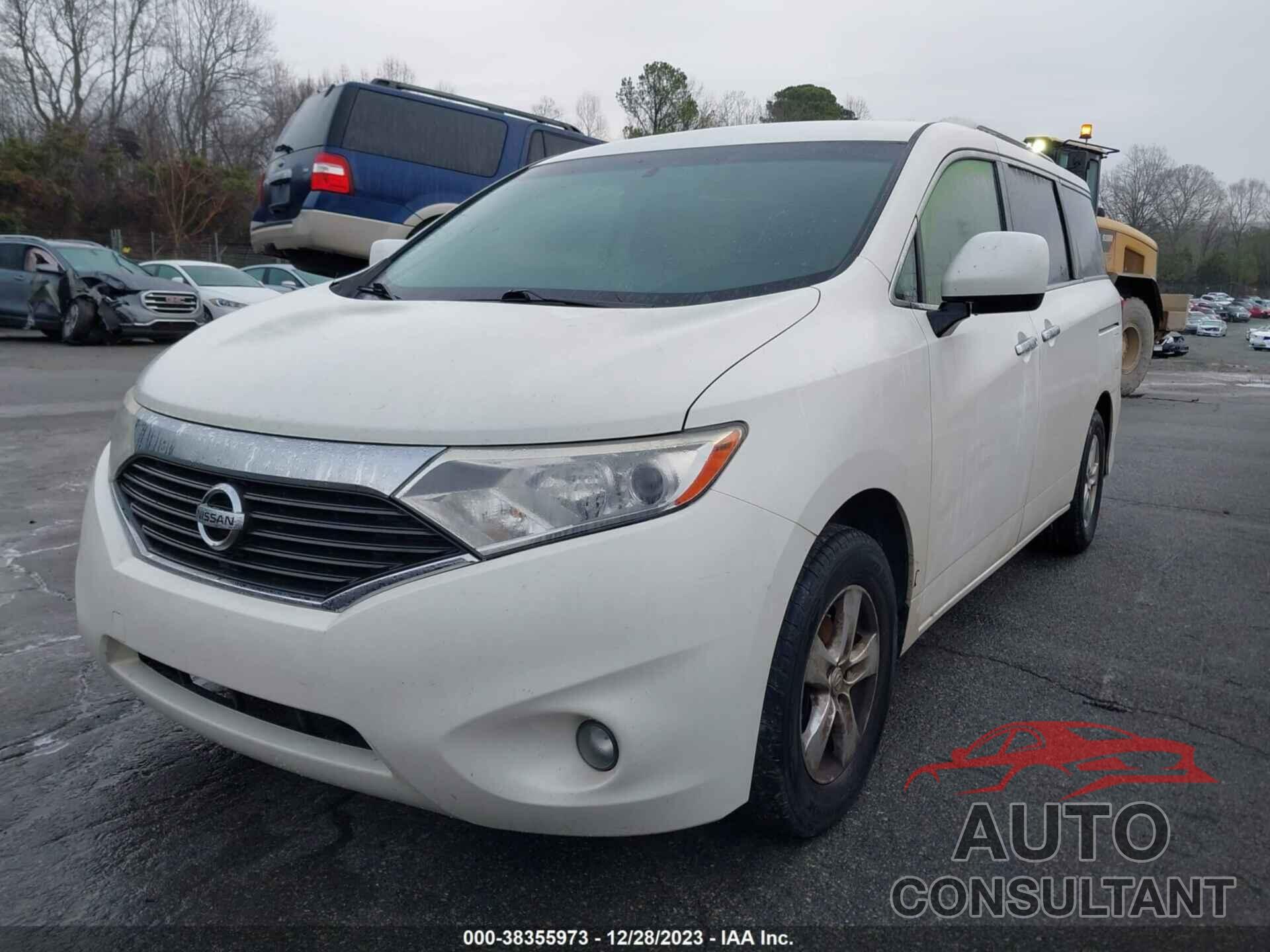 NISSAN QUEST 2016 - JN8AE2KP7G9154601