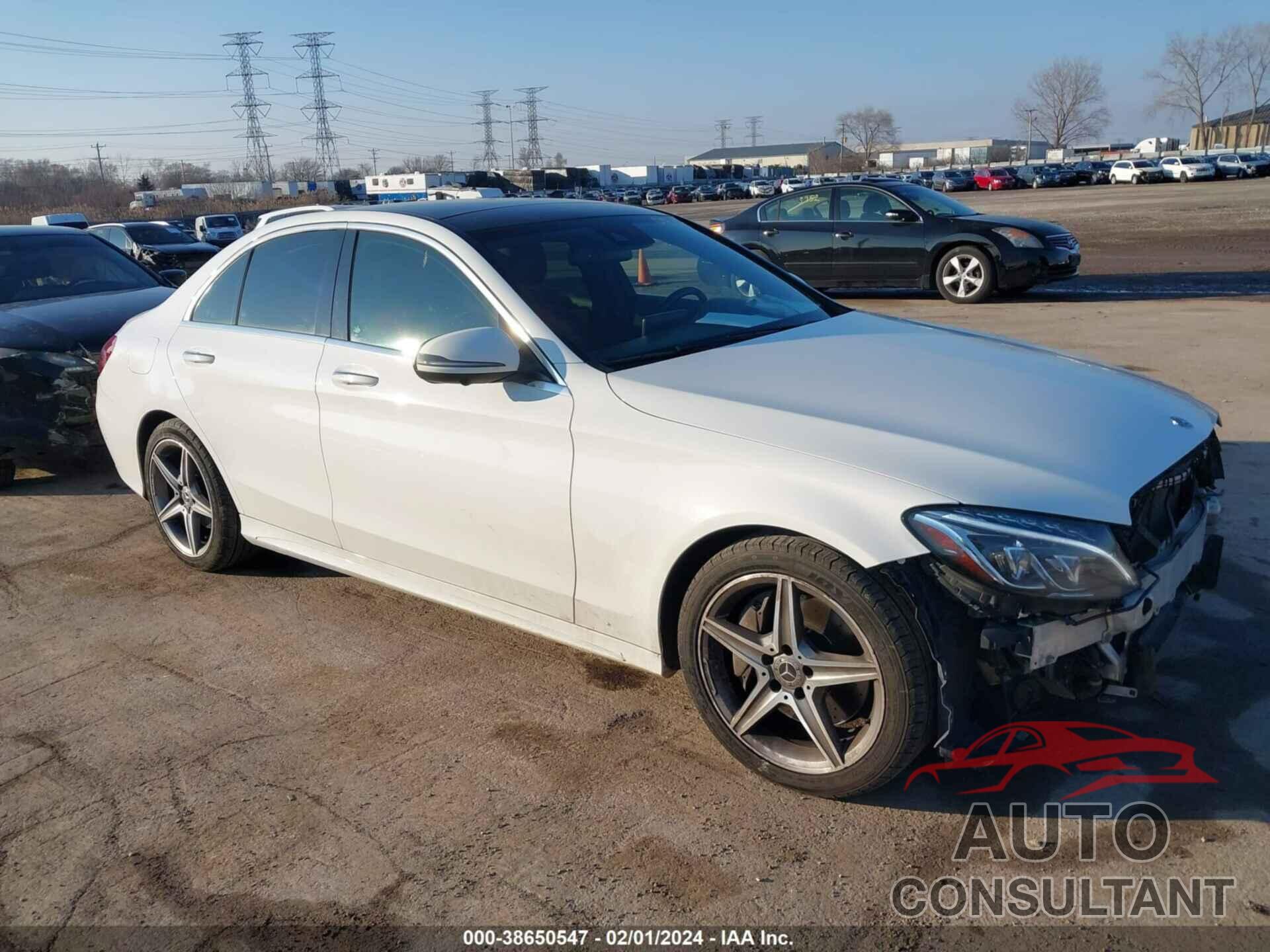 MERCEDES-BENZ C-CLASS 2017 - 55SWF4KB5HU233589