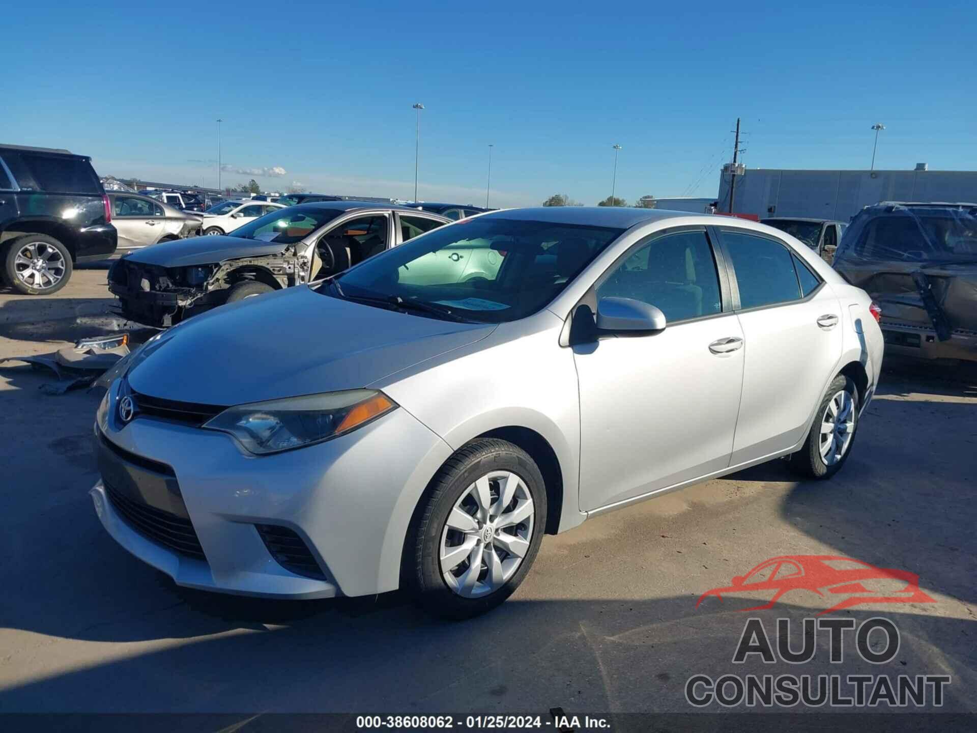 TOYOTA COROLLA 2016 - 5YFBURHE7GP555996