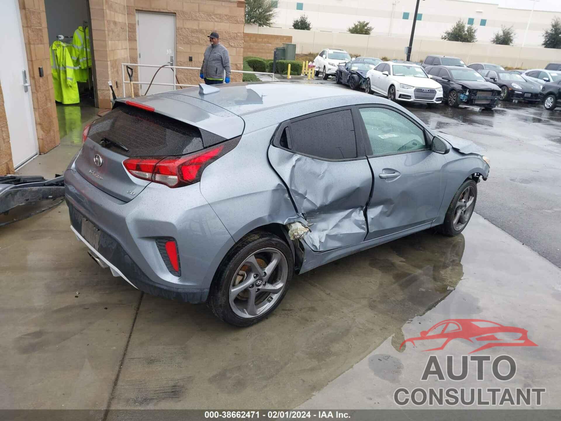 HYUNDAI VELOSTER 2019 - KMHTG6AF1KU006590