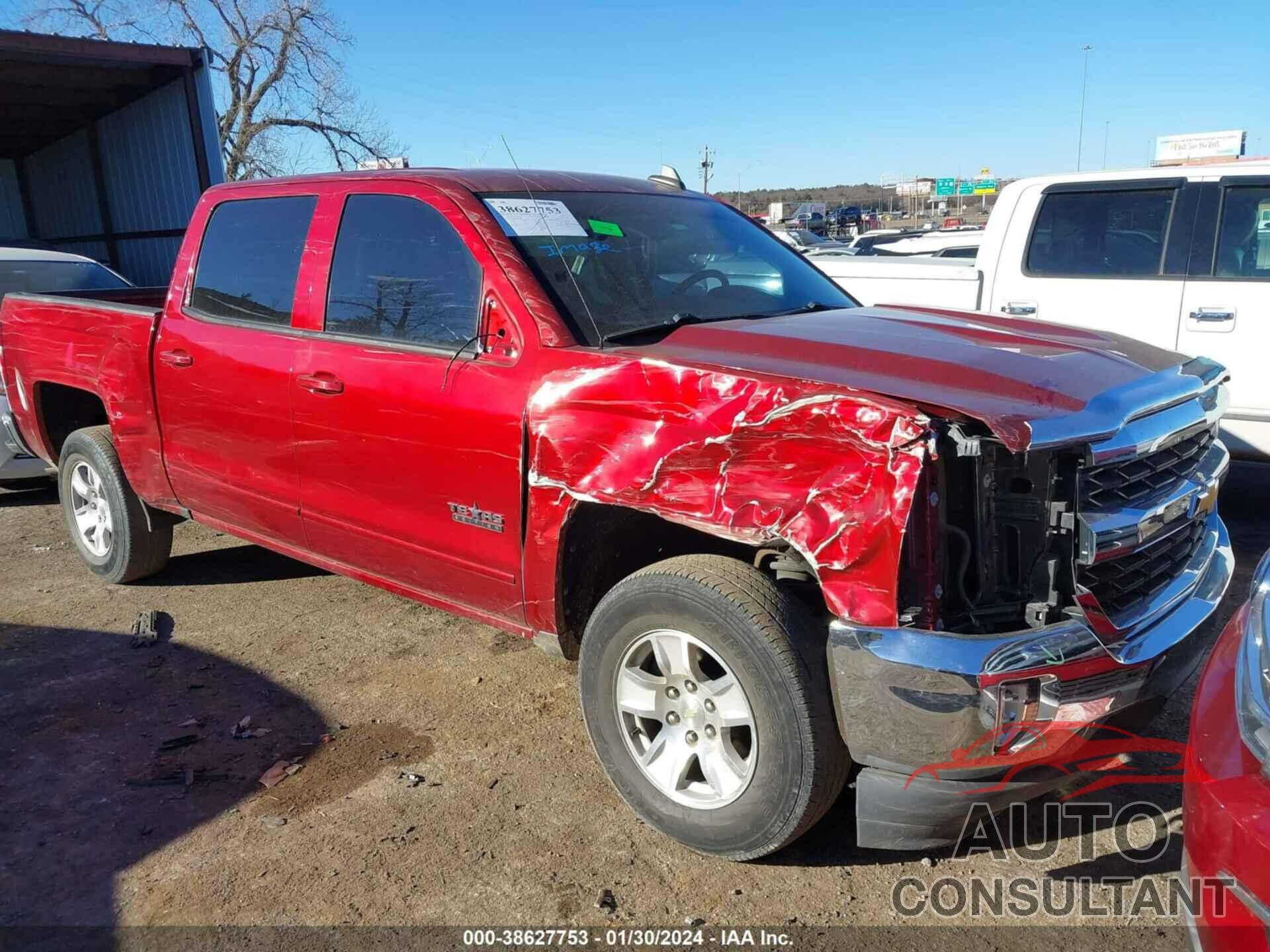 CHEVROLET SILVERADO 1500 2018 - 3GCPCREC5JG481888