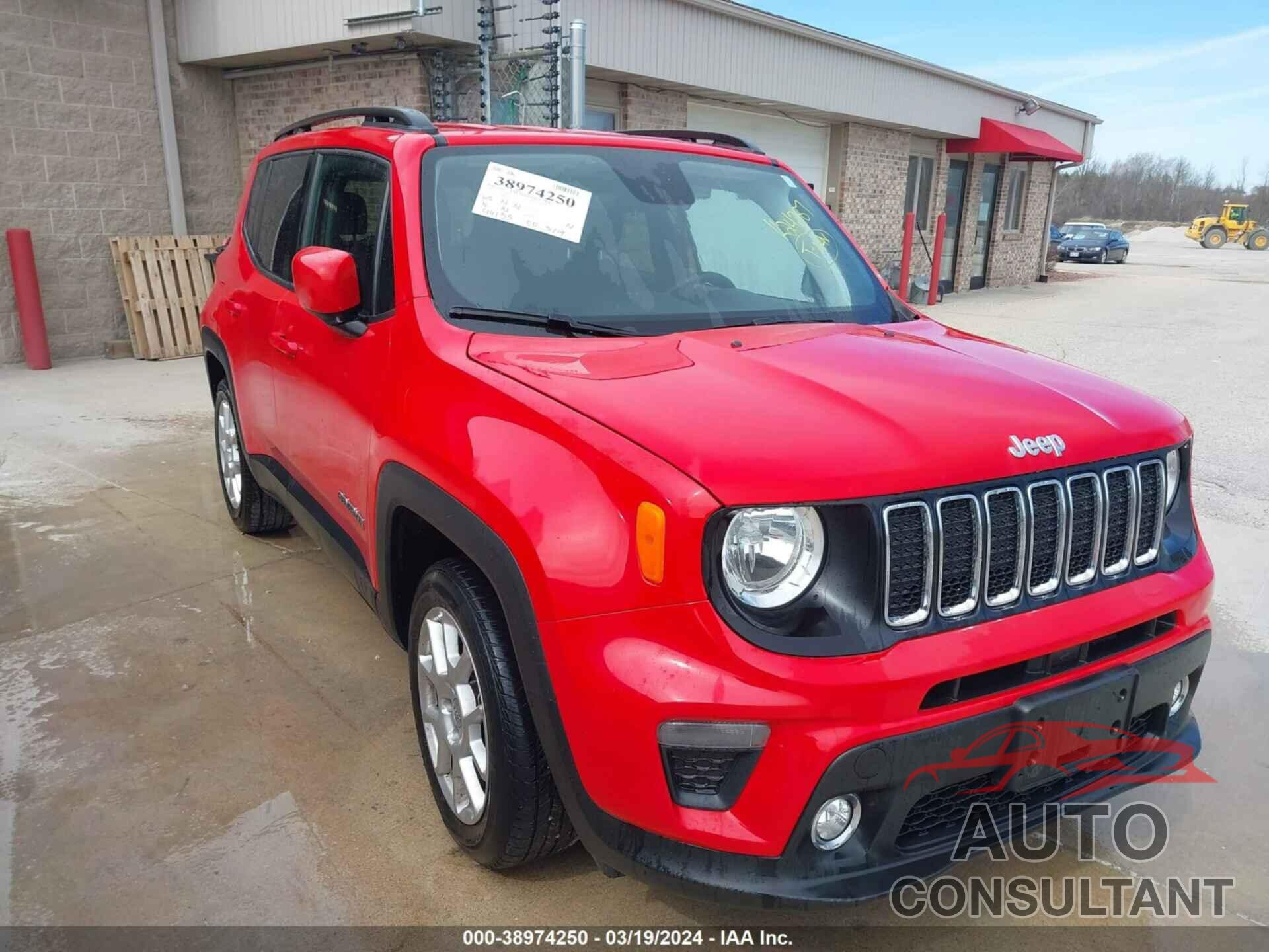 JEEP RENEGADE 2019 - ZACNJABB0KPK24287