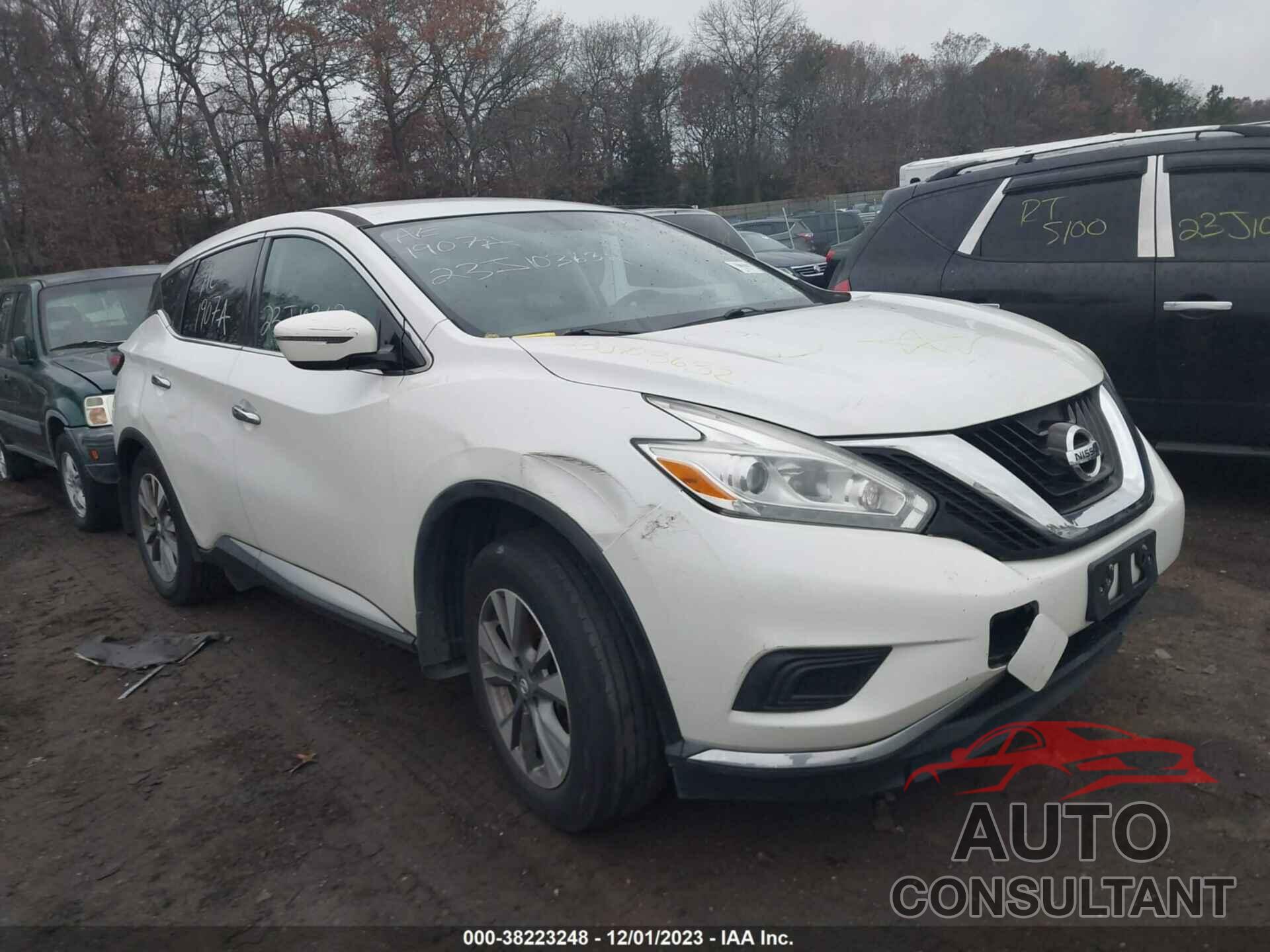 NISSAN MURANO 2016 - 5N1AZ2MH7GN131067