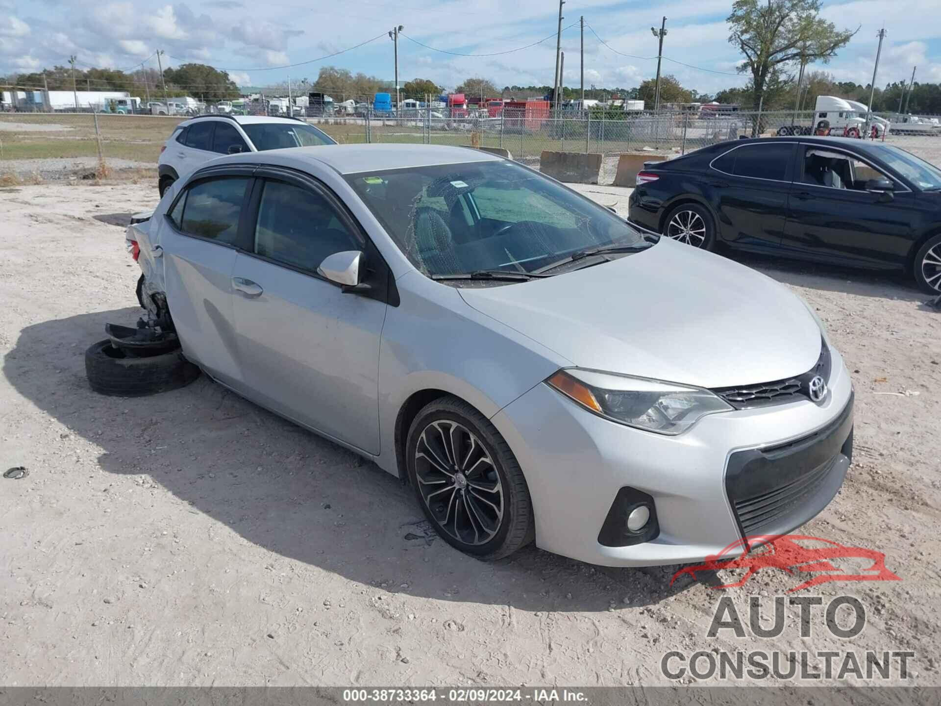 TOYOTA COROLLA 2016 - 2T1BURHE9GC563114