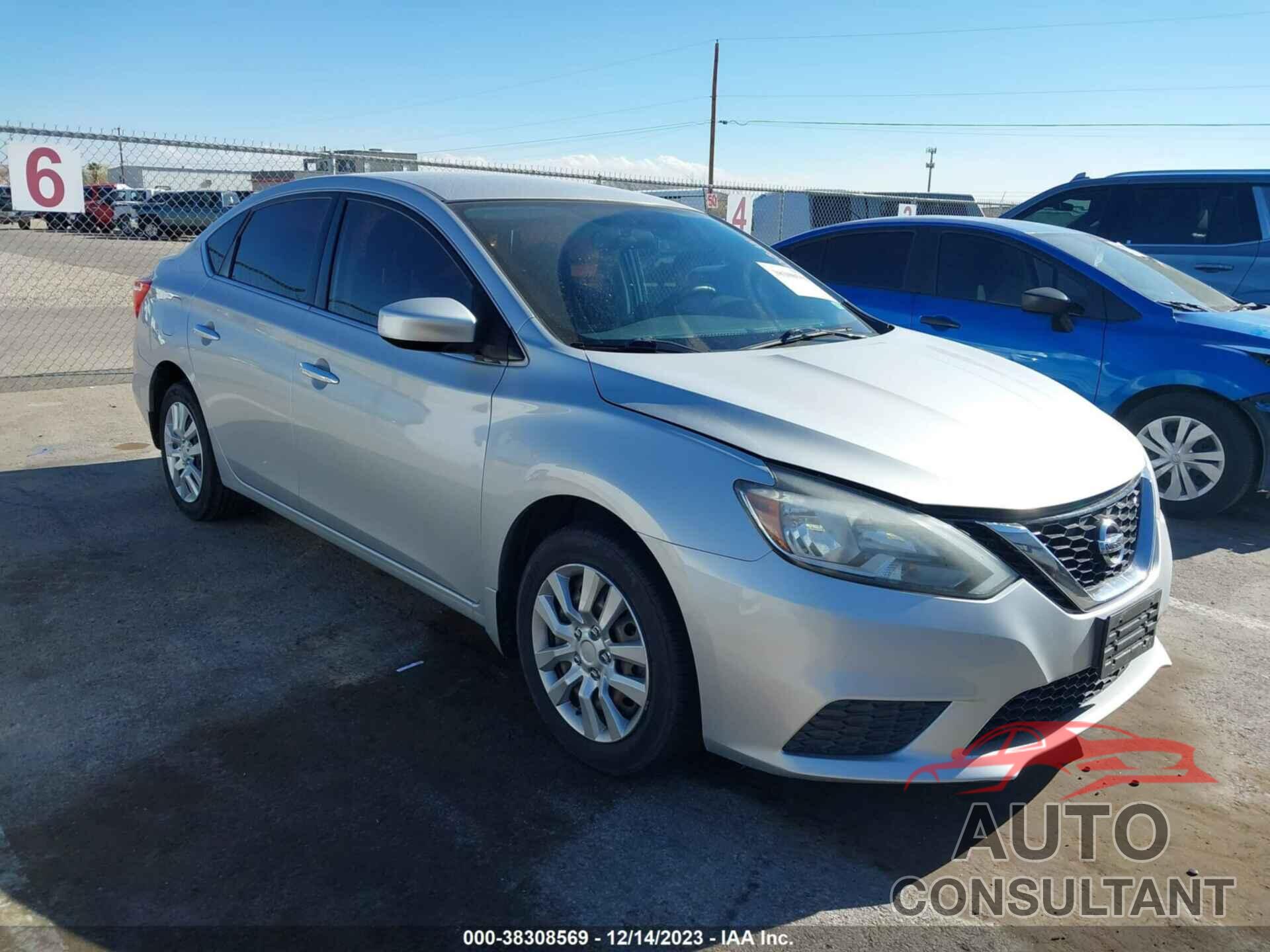 NISSAN SENTRA 2016 - 3N1AB7APXGY295985