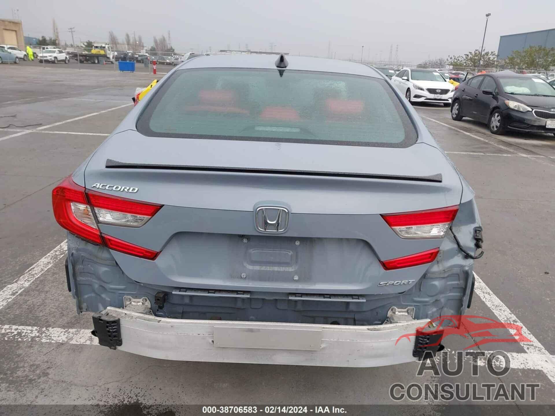 HONDA ACCORD 2021 - 1HGCV1F34MA100206