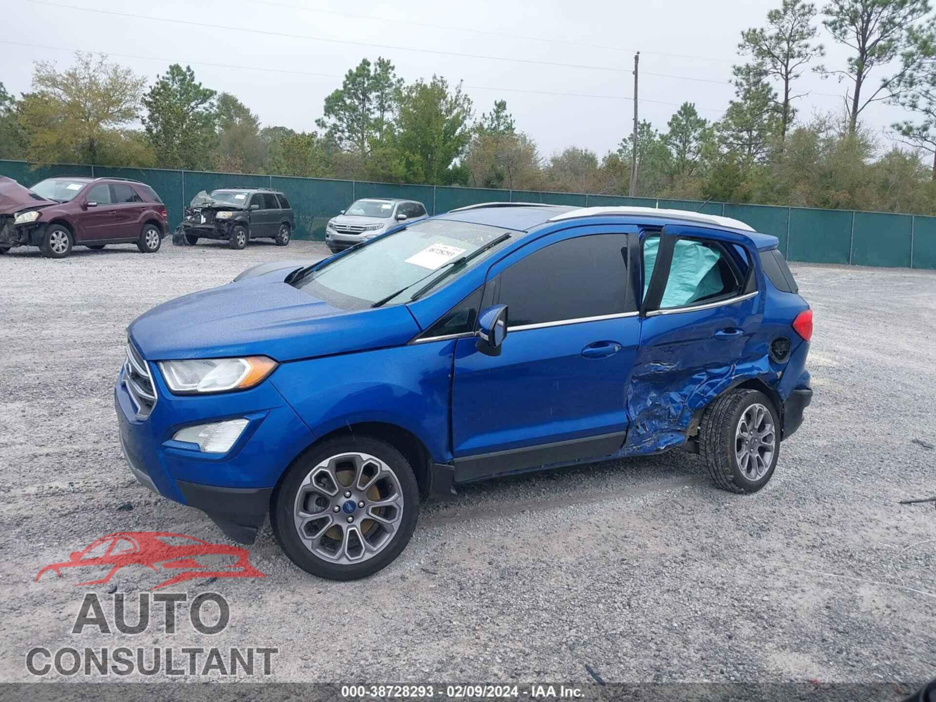 FORD ECOSPORT 2020 - MAJ6S3KL0LC343932