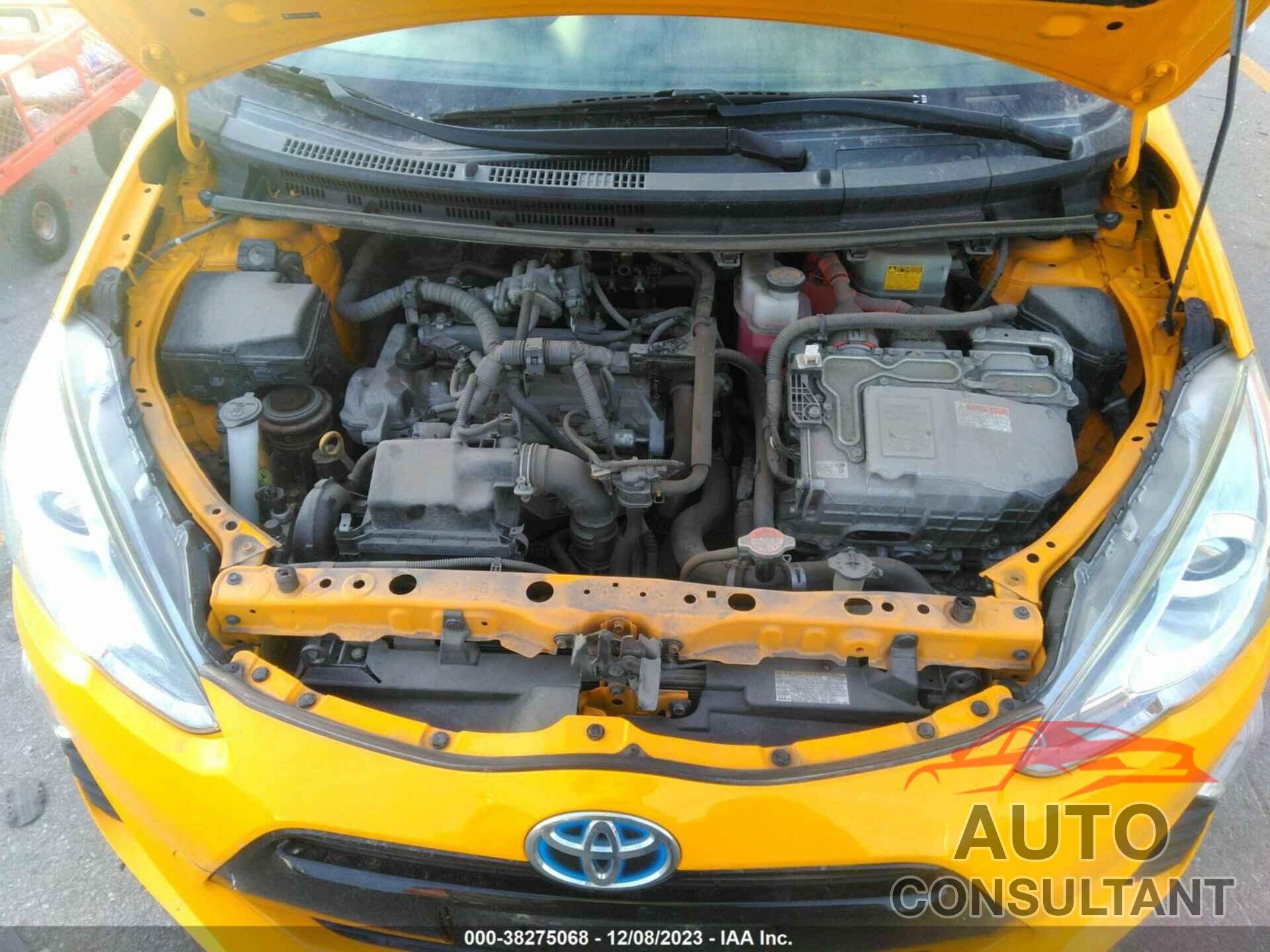 TOYOTA PRIUS C 2016 - JTDKDTB34G1137646