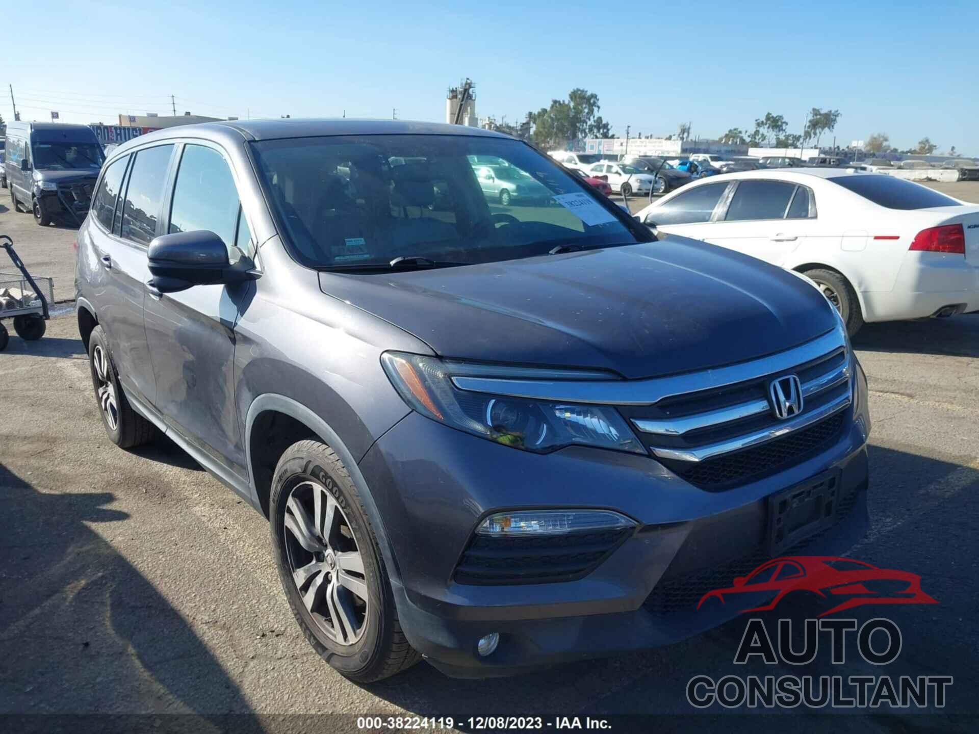 HONDA PILOT 2017 - 5FNYF6H73HB075438