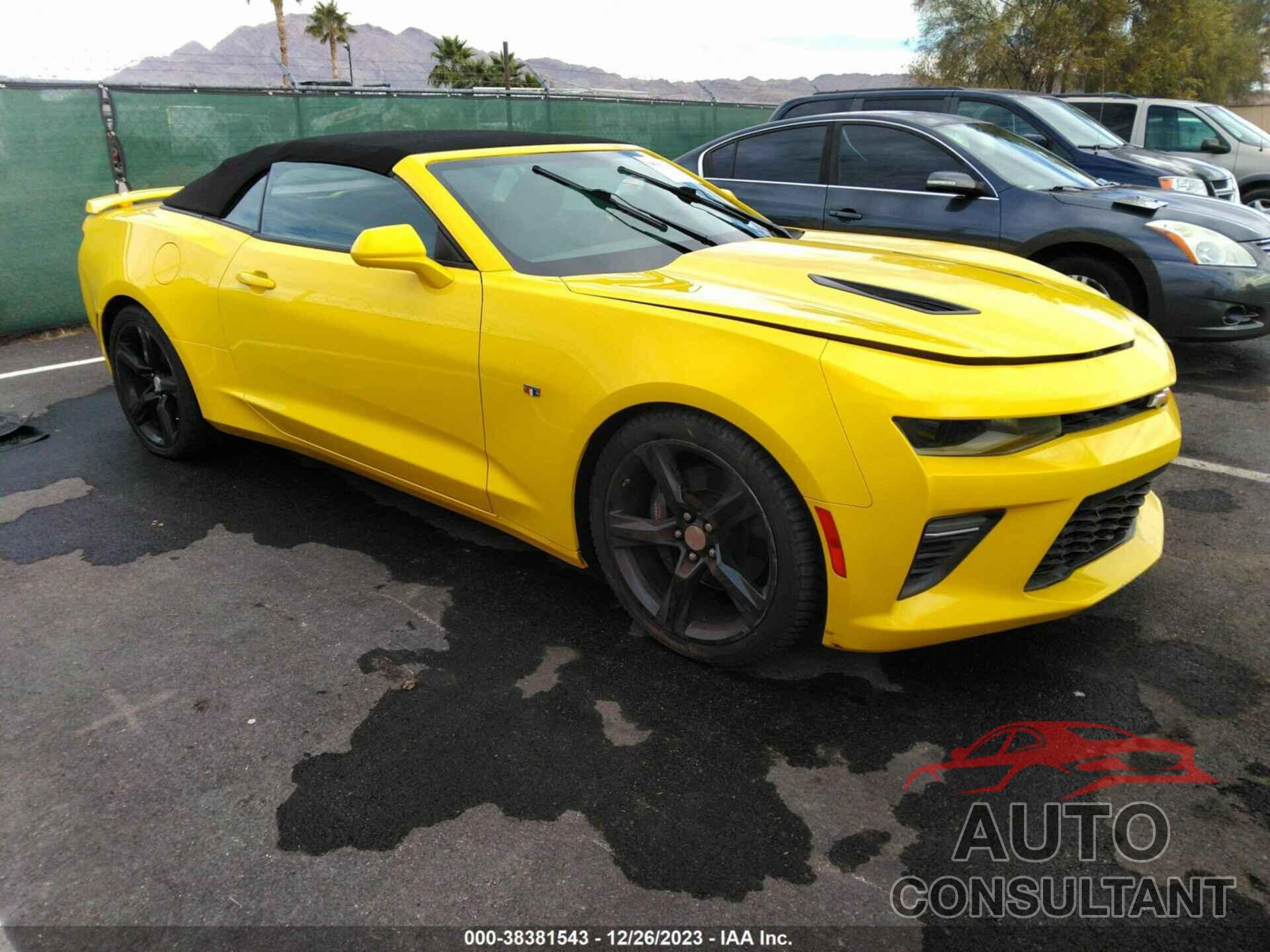 CHEVROLET CAMARO 2017 - 1G1FF3D76H0207840