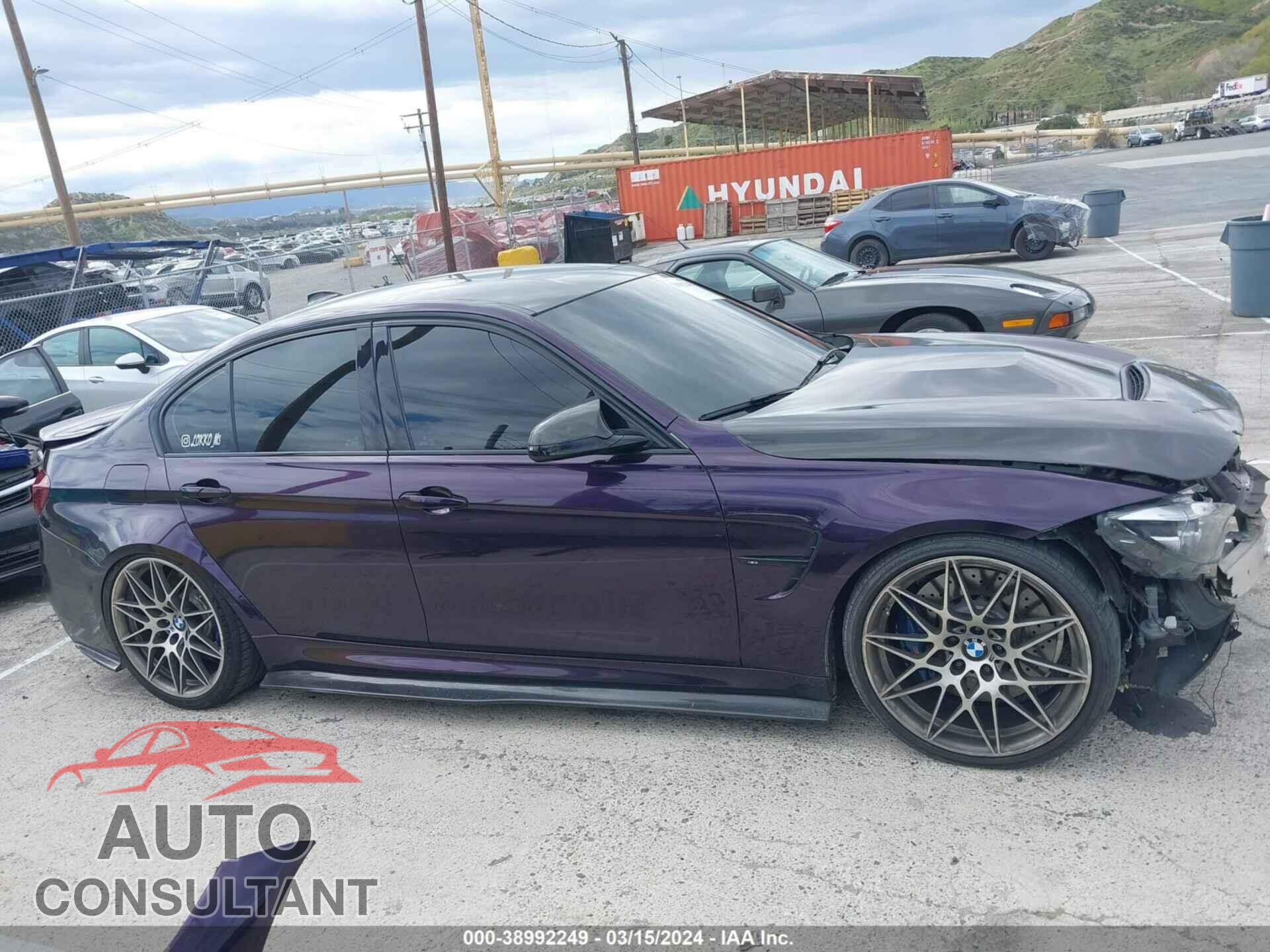 BMW M3 2018 - WBS8M9C58J5J79761