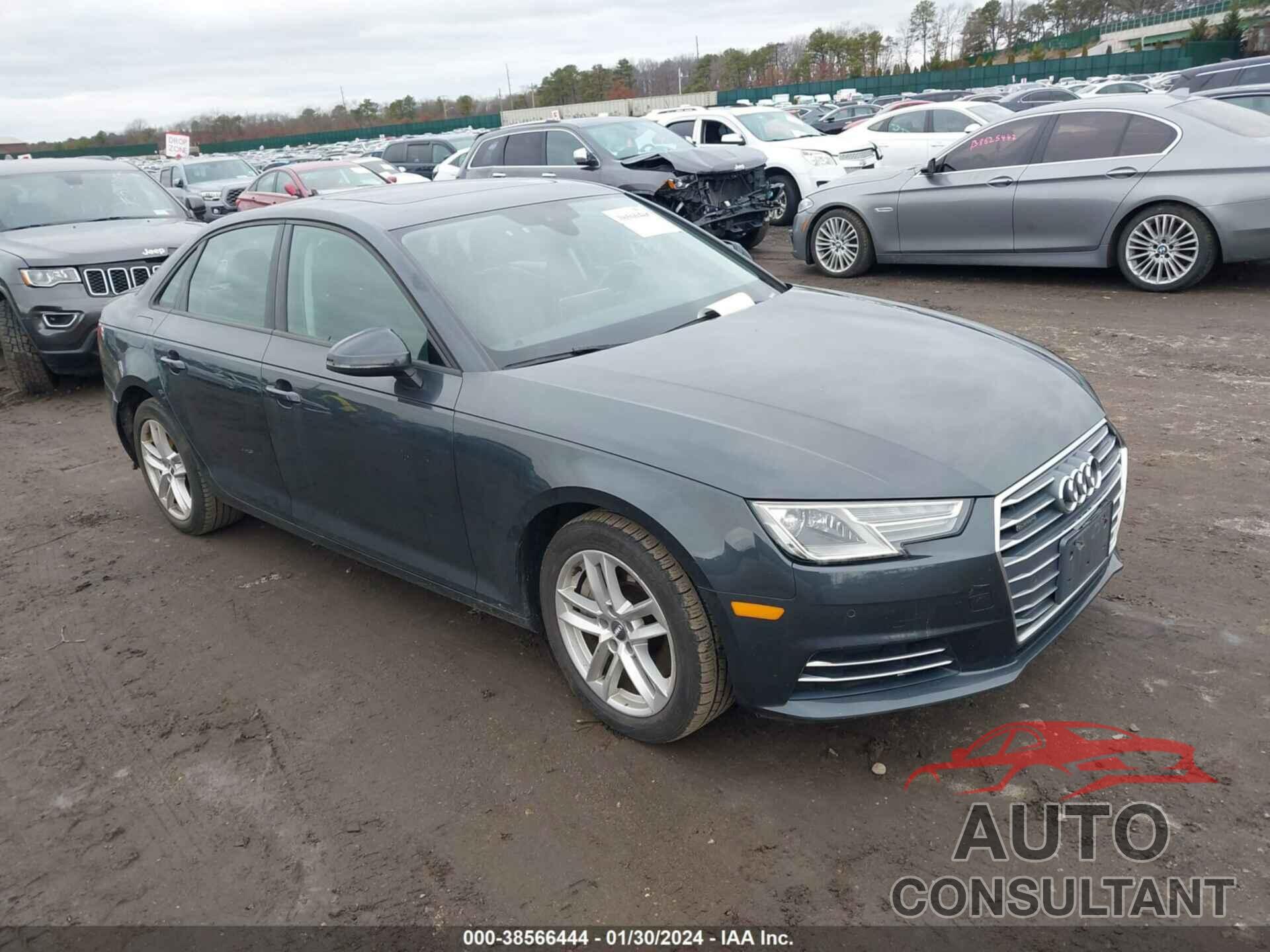 AUDI A4 2017 - WAUANAF45HN015174