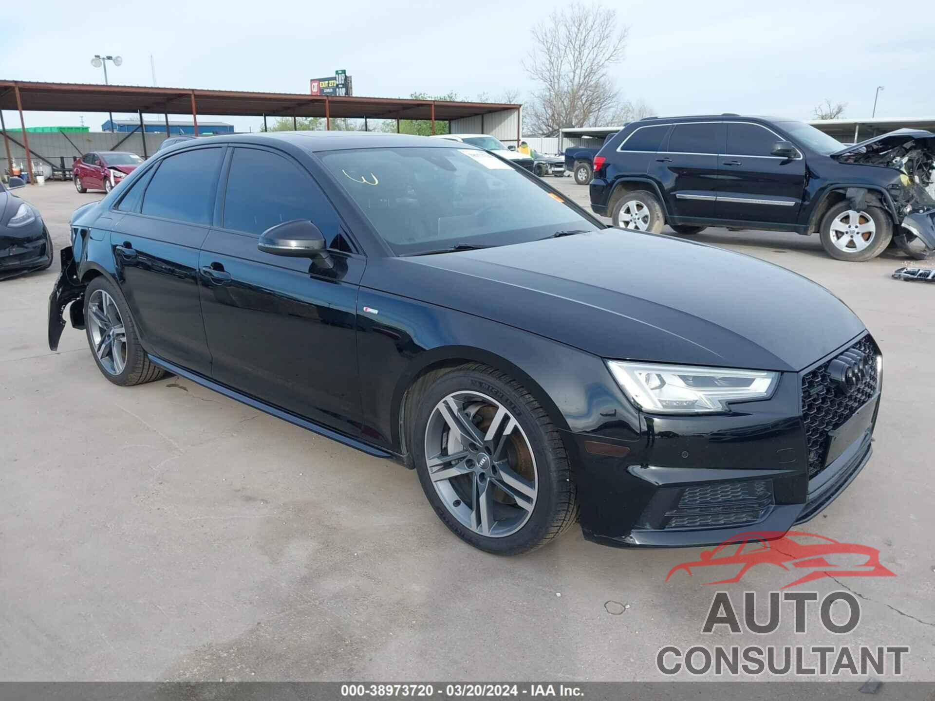 AUDI A4 2017 - WAUENAF4XHN049855