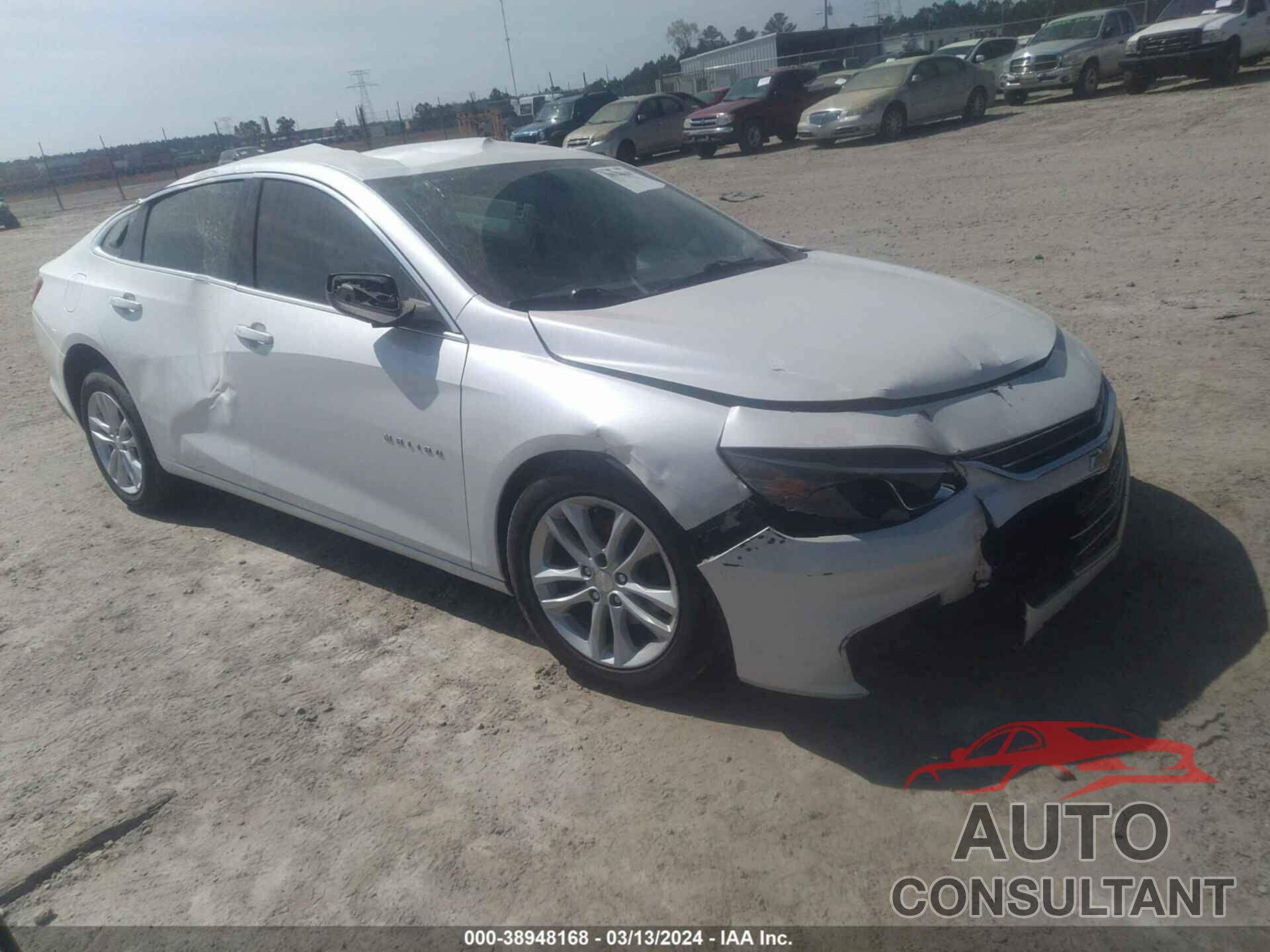 CHEVROLET MALIBU 2016 - 1G1ZE5ST8GF231967