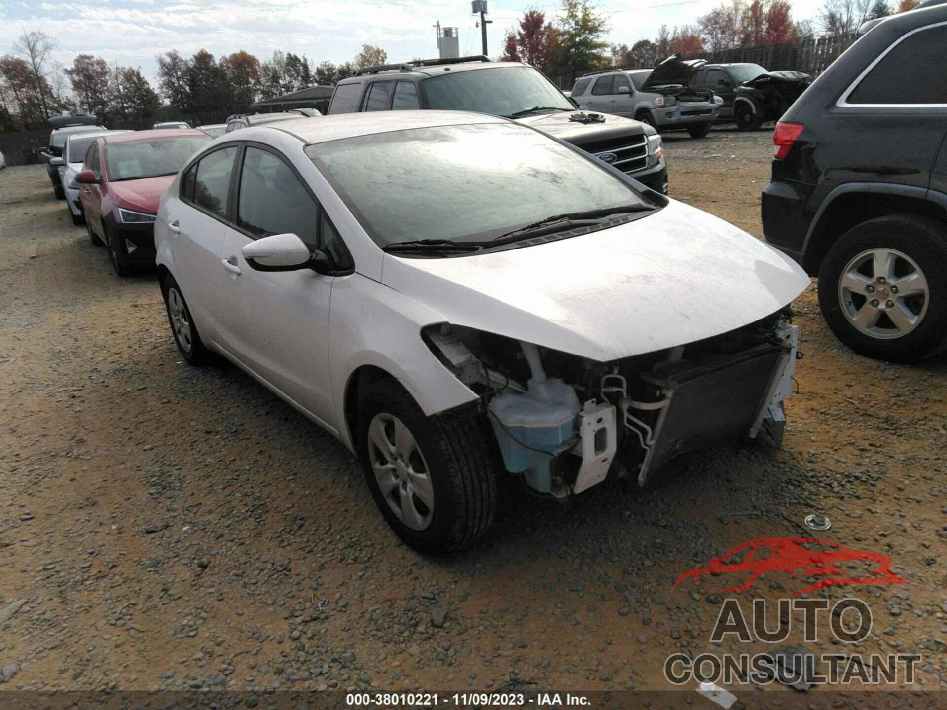 KIA FORTE 2016 - KNAFK4A63G5617370