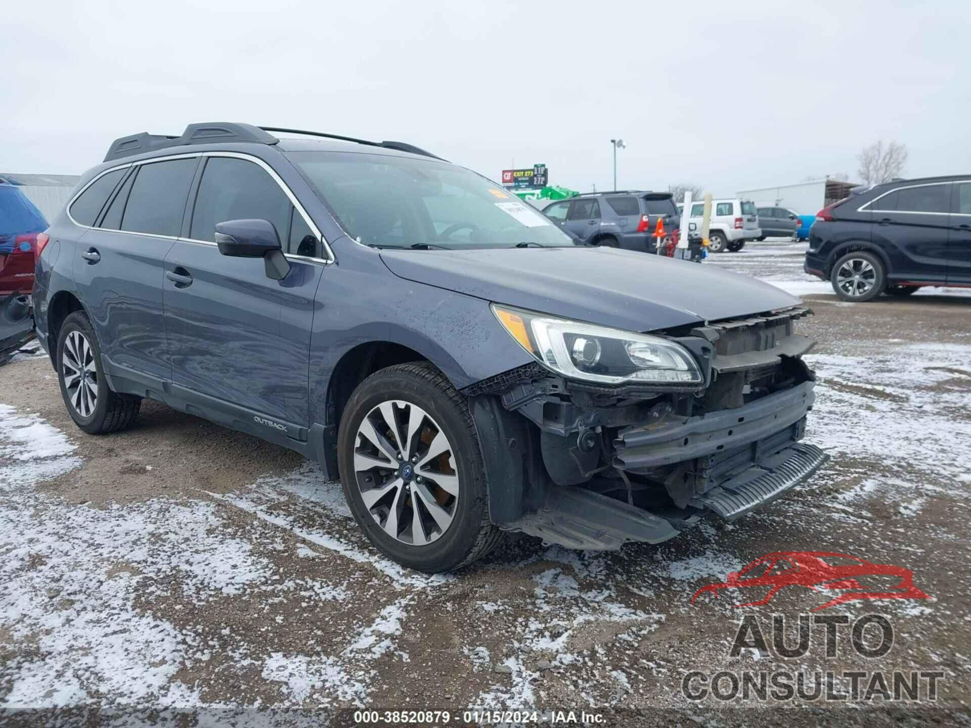 SUBARU OUTBACK 2017 - 4S4BSANC4H3281141