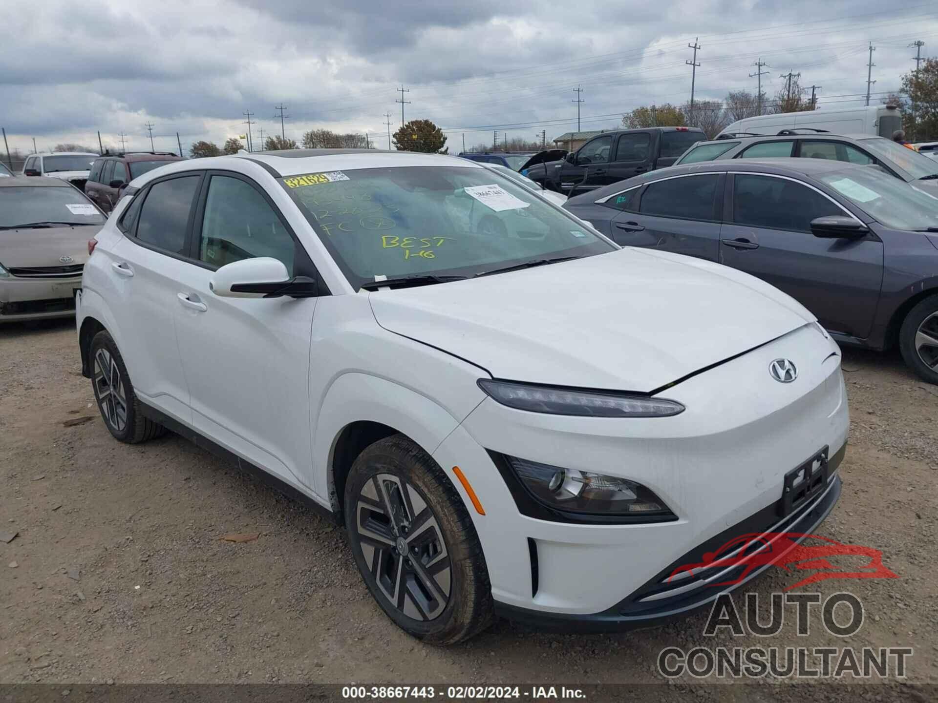HYUNDAI KONA ELECTRIC 2023 - KM8K33AG3PU193448