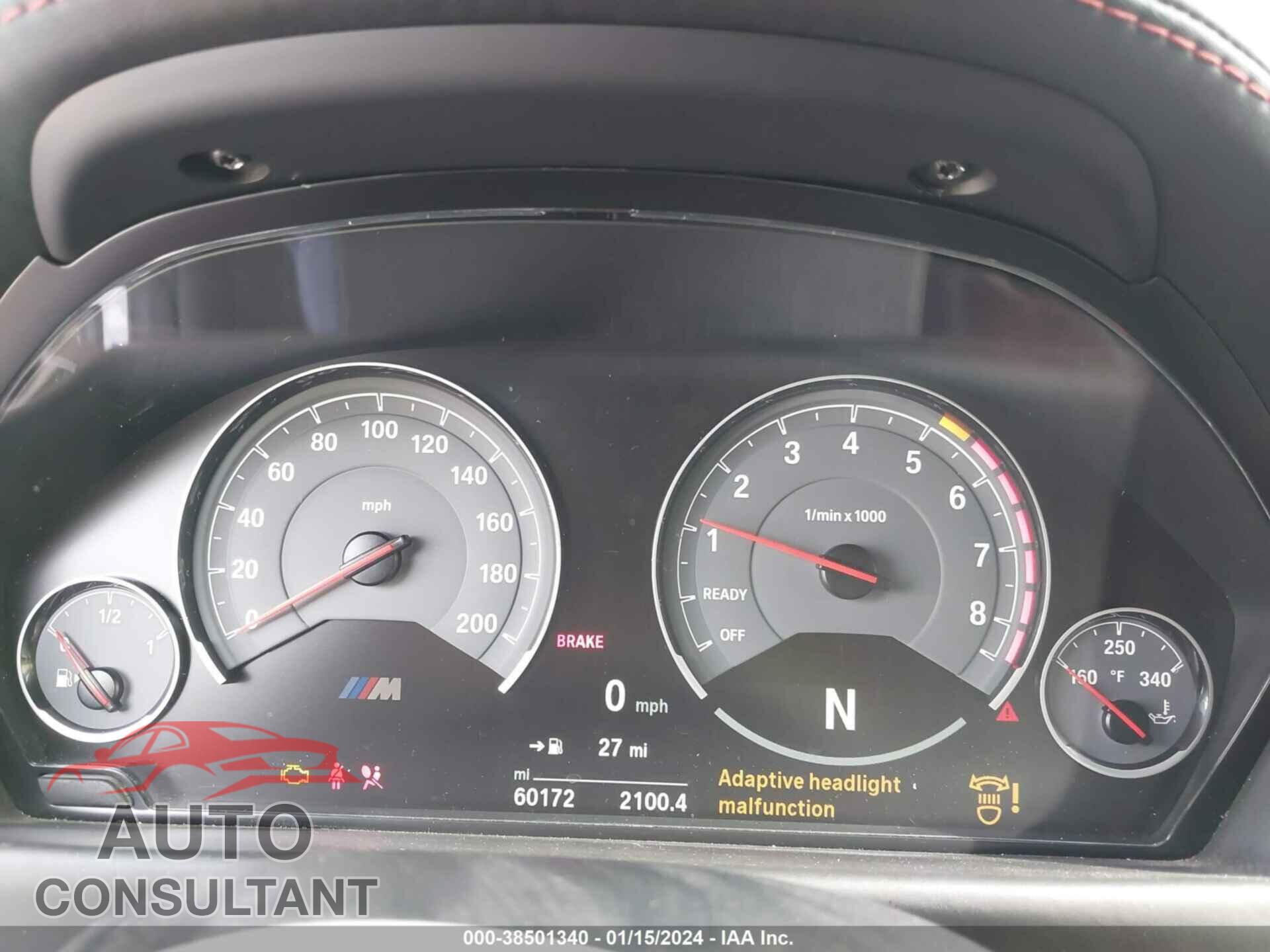 BMW M3 2016 - WBS8M9C59G5D30442