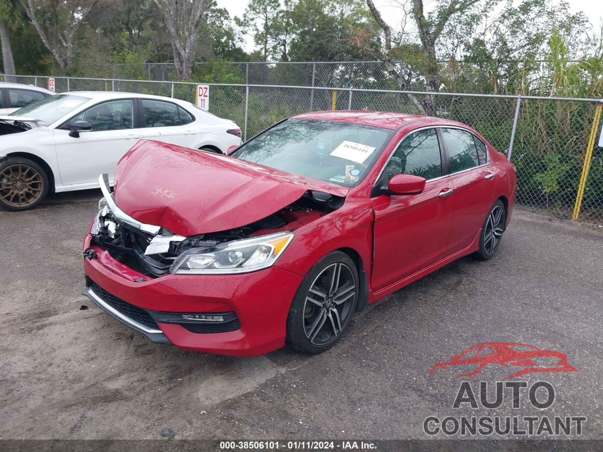 HONDA ACCORD 2016 - 1HGCR2F51GA187918