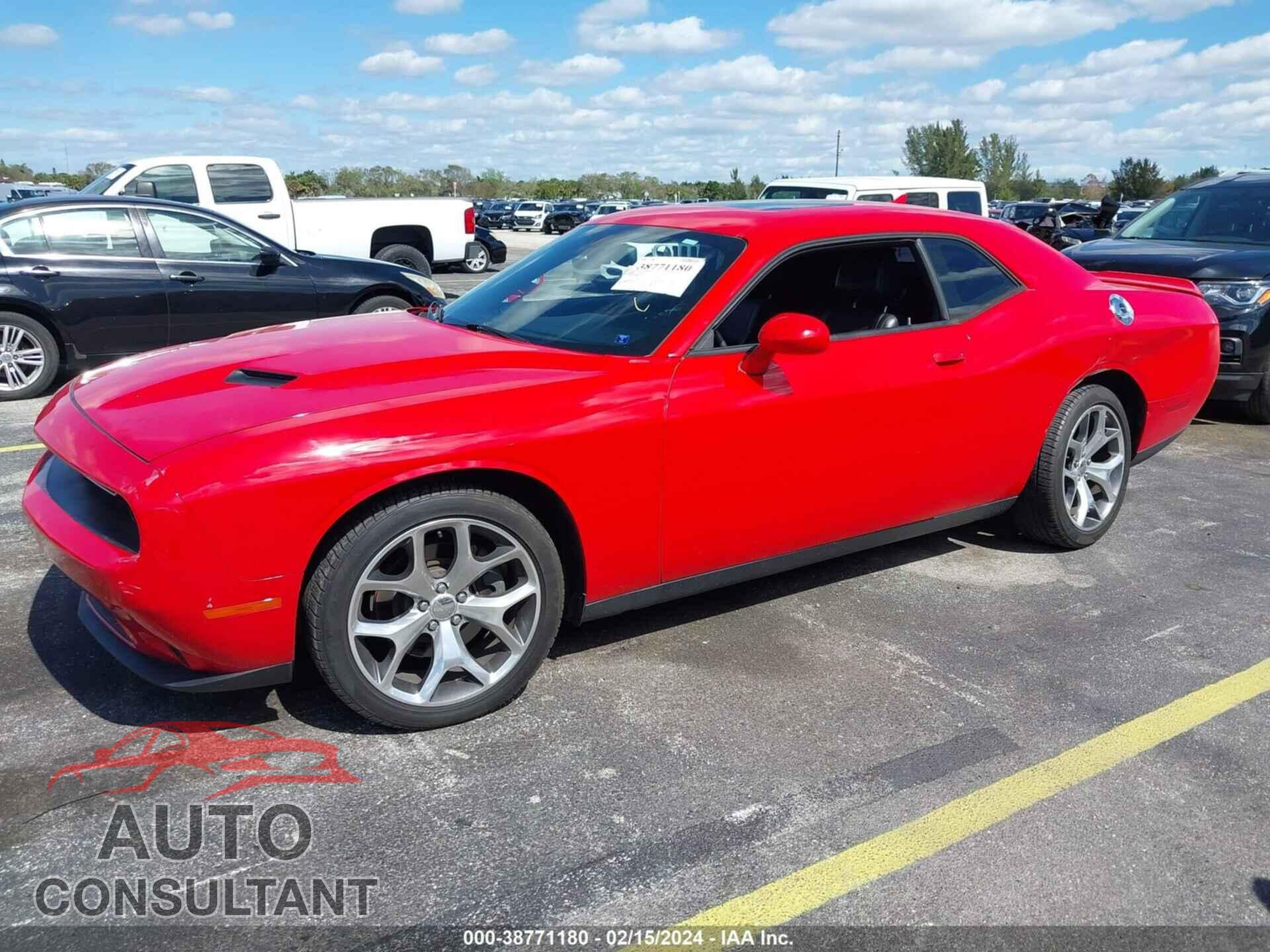 DODGE CHALLENGER 2016 - 2C3CDZAG9GH185404