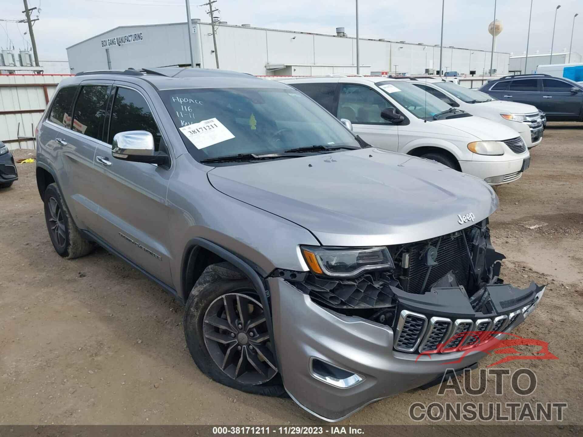JEEP GRAND CHEROKEE 2017 - 1C4RJFBG9HC909172
