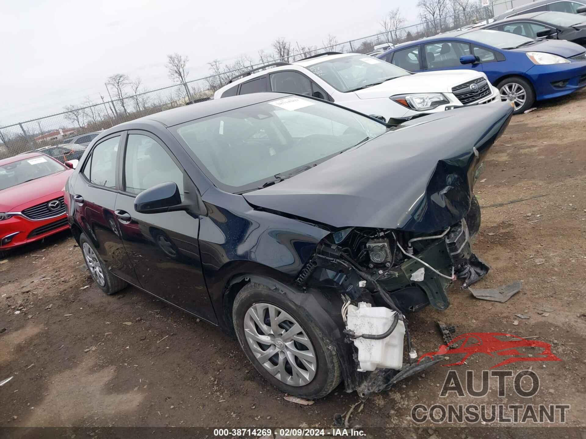 TOYOTA COROLLA 2017 - 2T1BURHE8HC836528