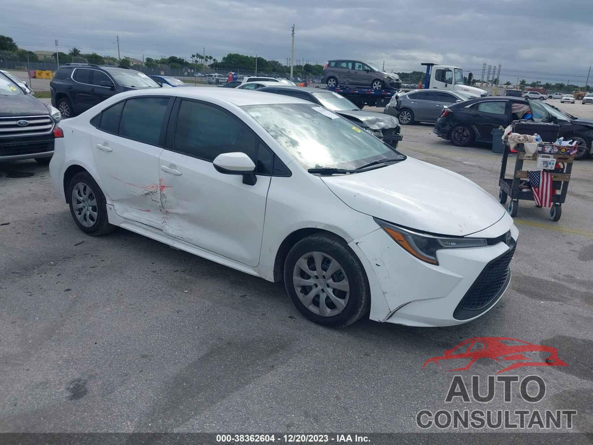 TOYOTA COROLLA 2020 - 5YFEPRAE9LP142146