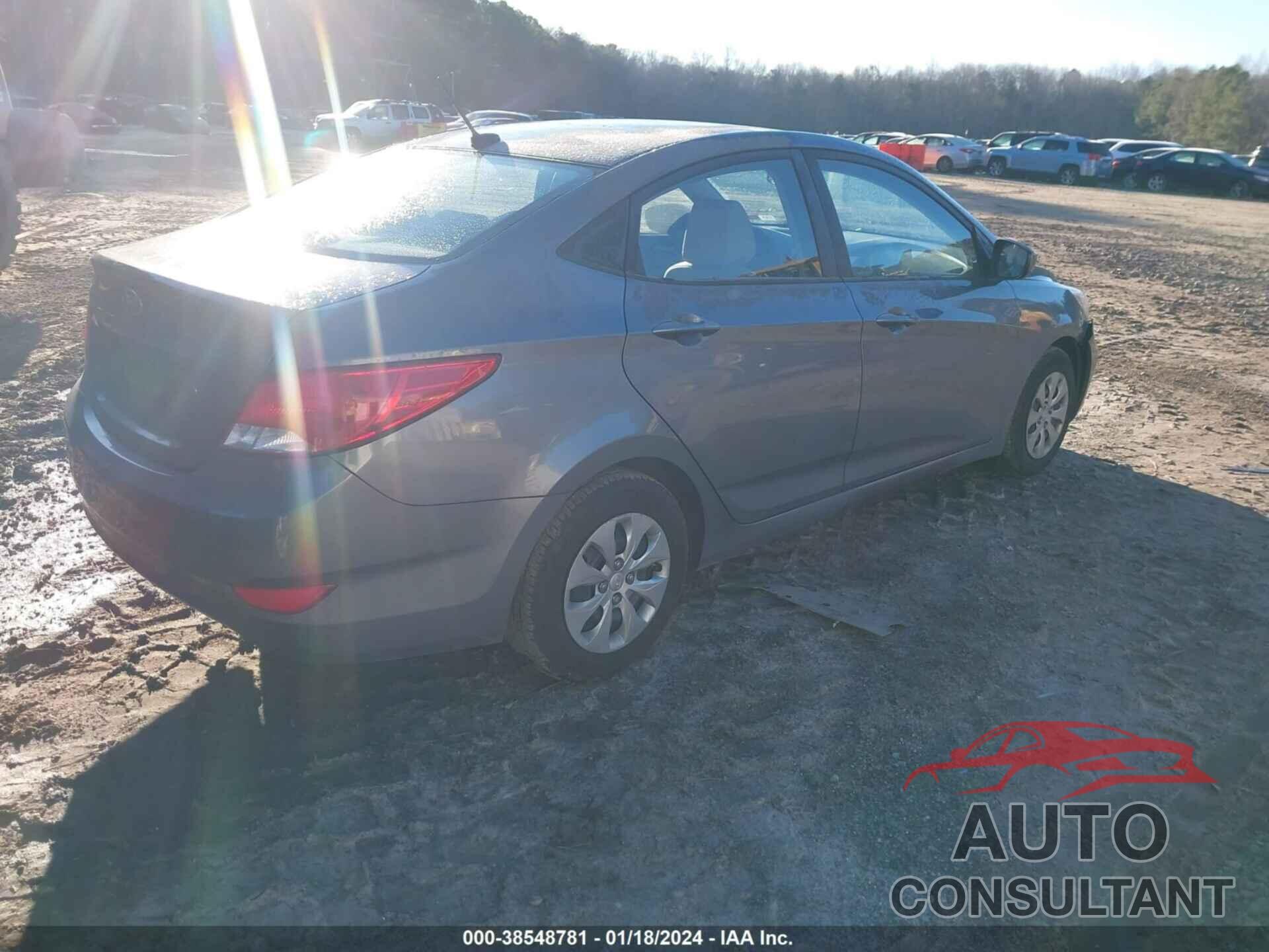 HYUNDAI ACCENT 2016 - KMHCT4AE5GU122468