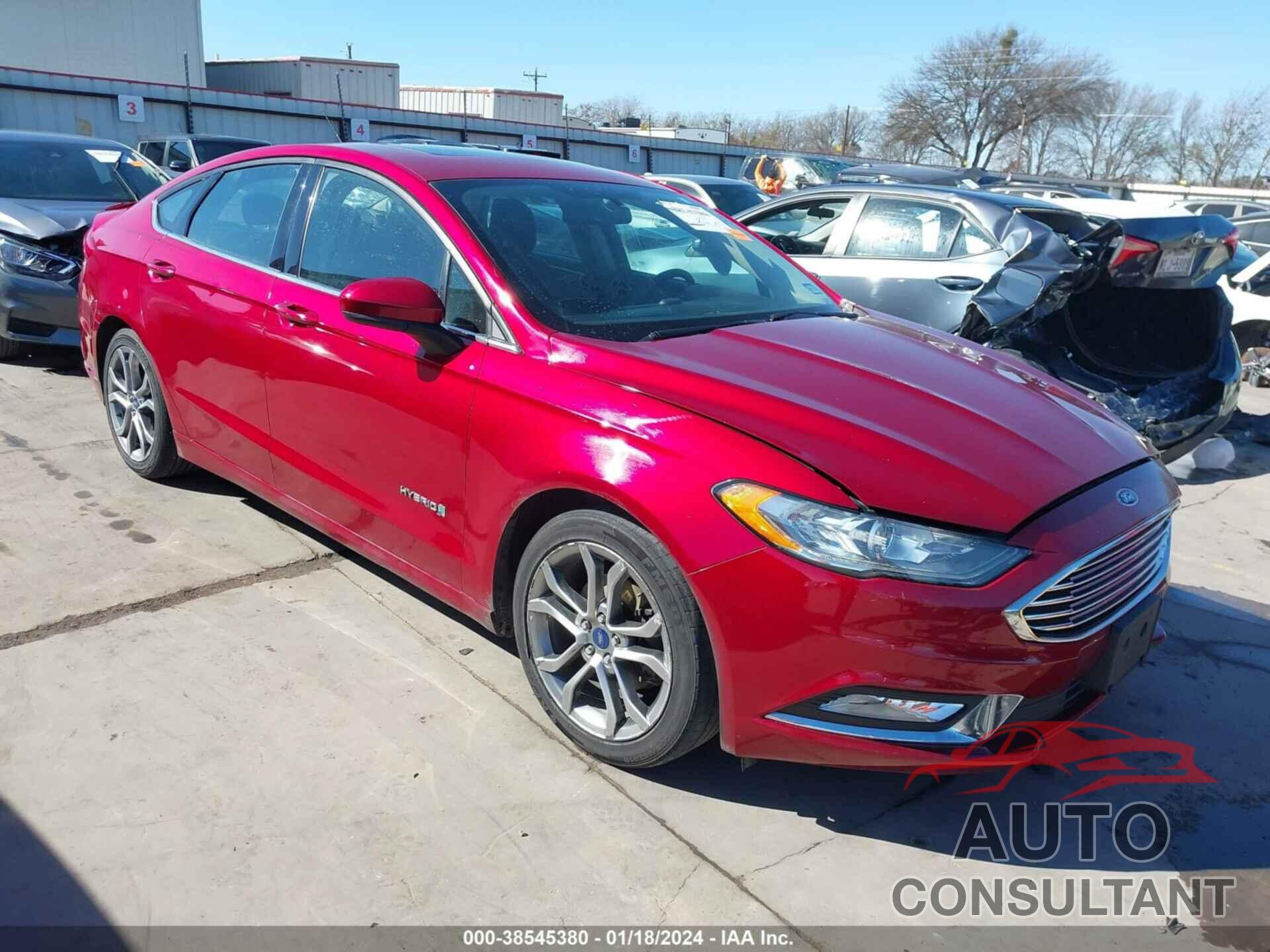 FORD FUSION HYBRID 2017 - 3FA6P0LU6HR223603