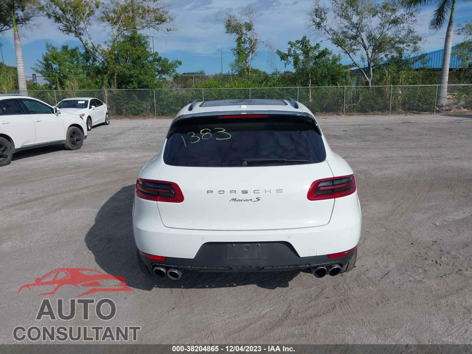 PORSCHE MACAN 2018 - WP1AB2A50JLB31383