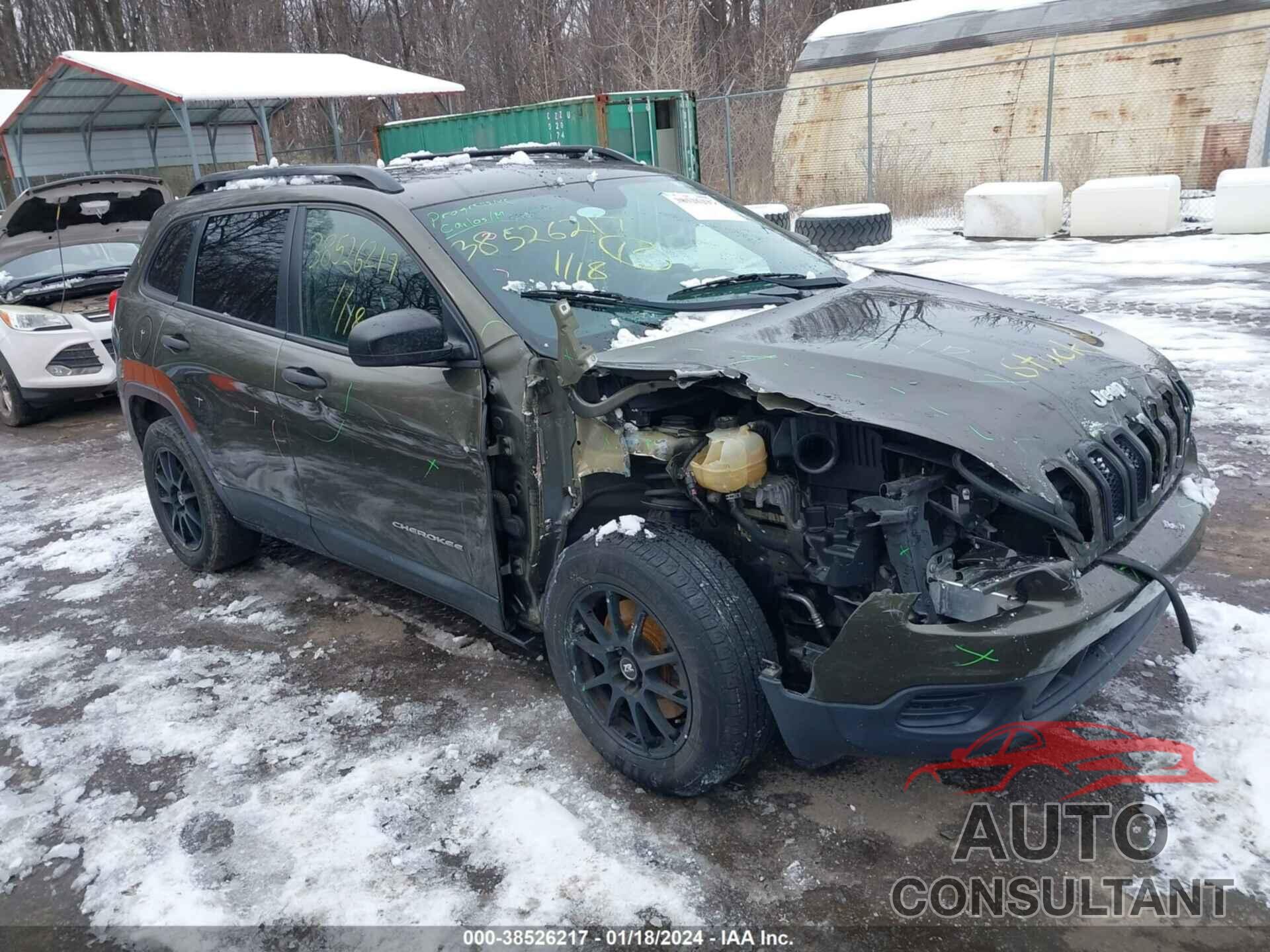 JEEP CHEROKEE 2016 - 1C4PJLAB1GW136531