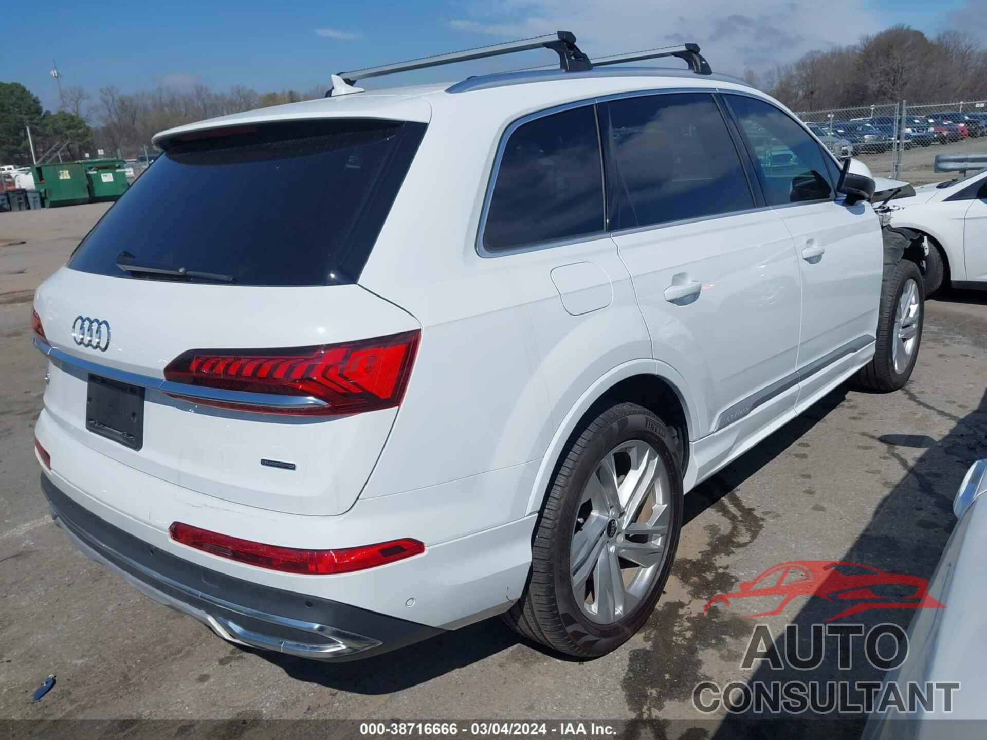 AUDI Q7 2022 - WA1LXBF70ND005797