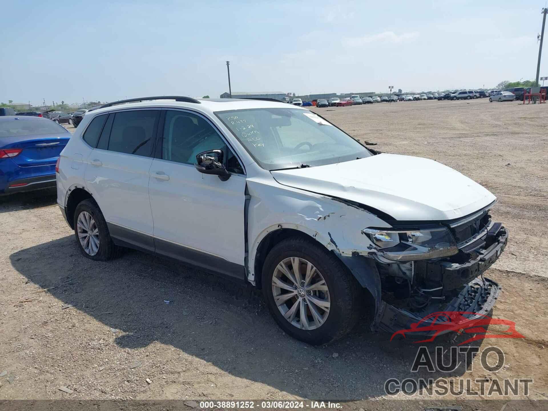 VOLKSWAGEN TIGUAN 2018 - 3VV3B7AX2JM066710