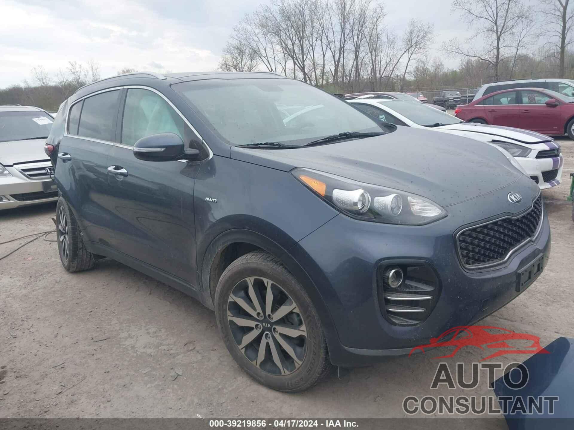 KIA SPORTAGE 2017 - KNDPNCAC1H7167626