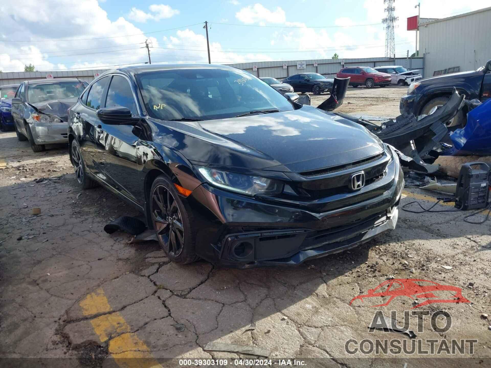 HONDA CIVIC 2019 - 2HGFC2F89KH553210