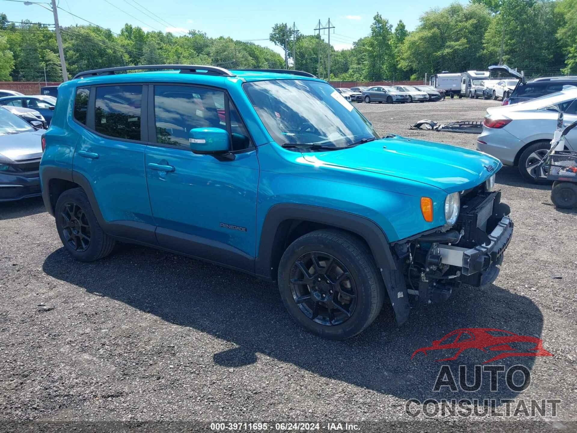 JEEP RENEGADE 2019 - ZACNJABB5KPK50030