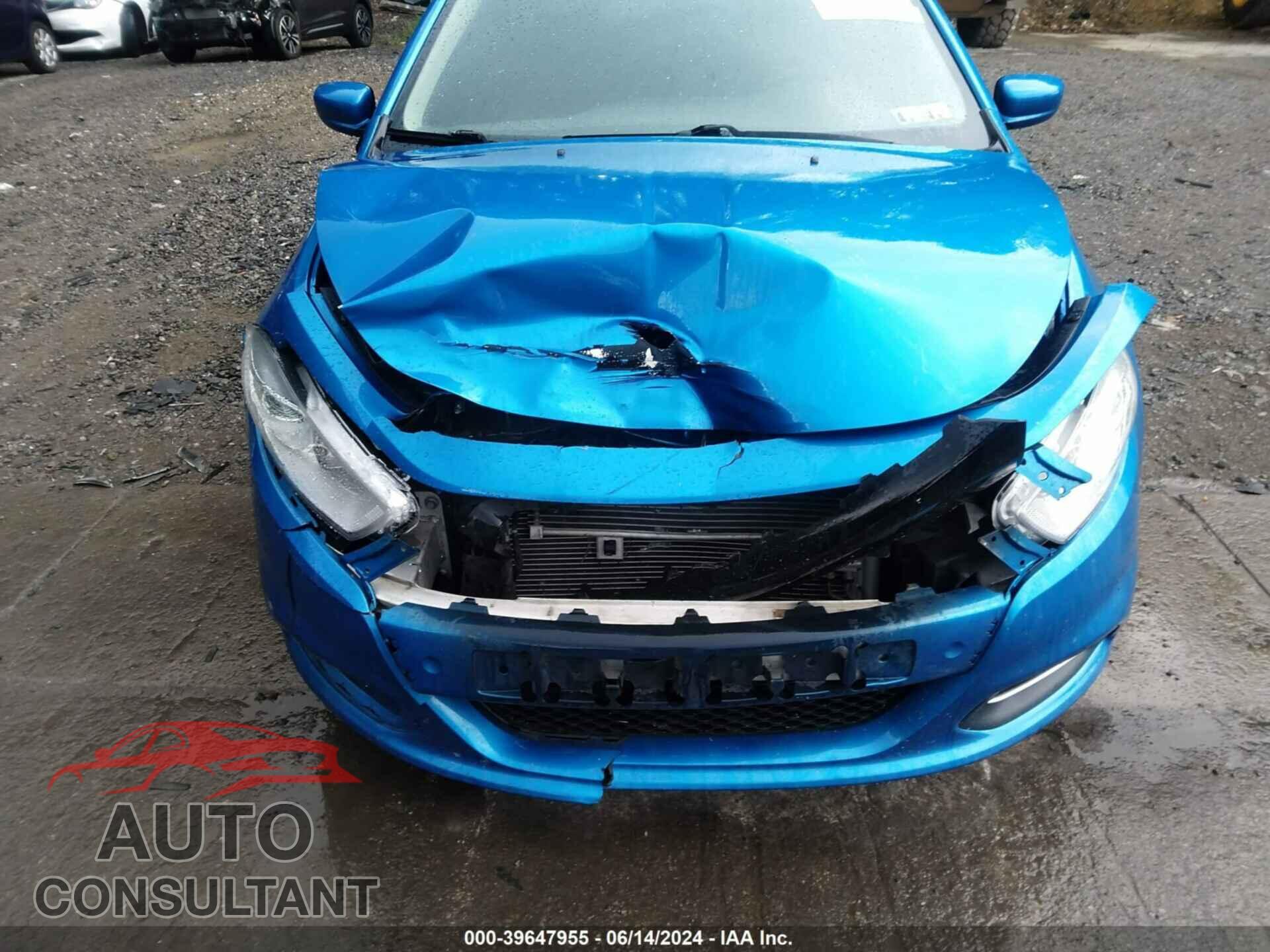 DODGE DART 2016 - 1C3CDFBB6GD515899